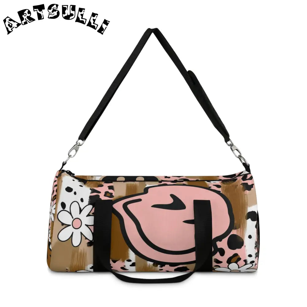 JAKKOUTTHEBXX Sutfin Ghosts Pop Art Duffel Bag JAKKOUTTHEBXX