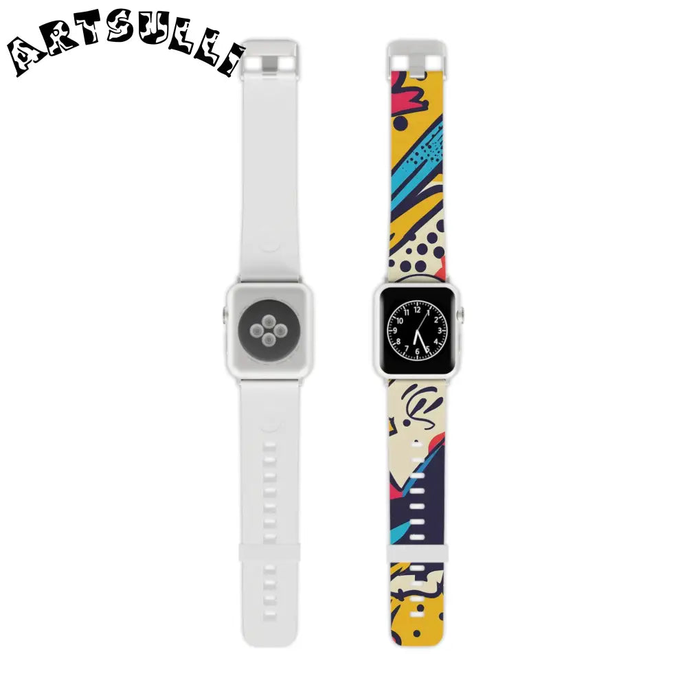 JAKKOUTTHEBXX Comic x Pop Art II Watch Band for Apple Watch