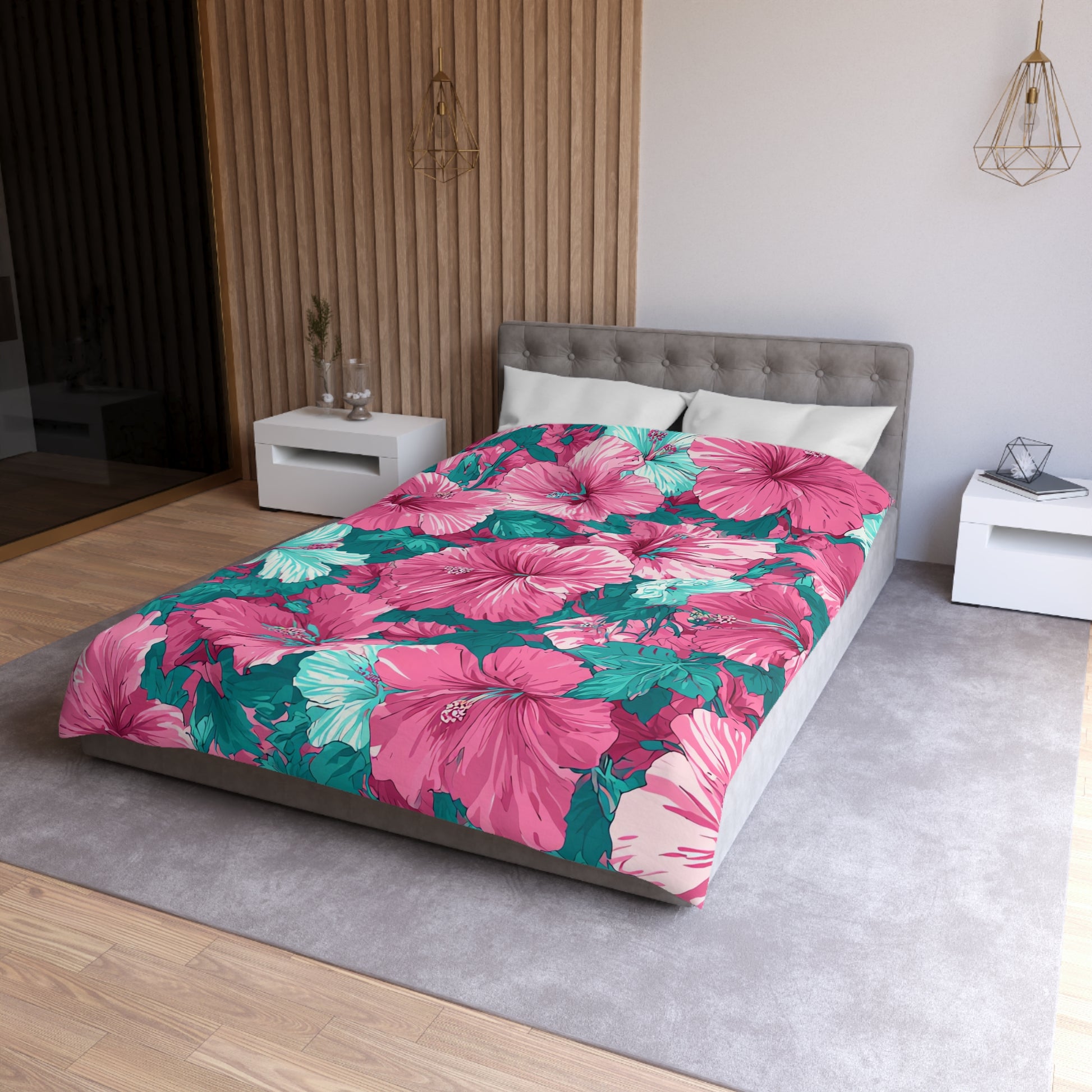 Flowerpunk Aloha II Microfiber Duvet Cover, Artsulli - Art is Long, Life is Short, Home Decor, , , , , , , 