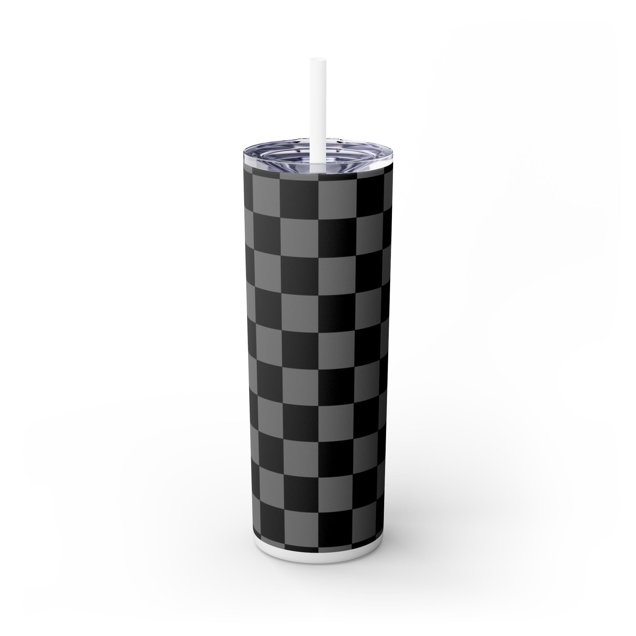 8K Void Surfer Skinny Tumbler with Straw, 20oz, Artsulli - Art is Long, Life is Short, Mug, , , , , , , 