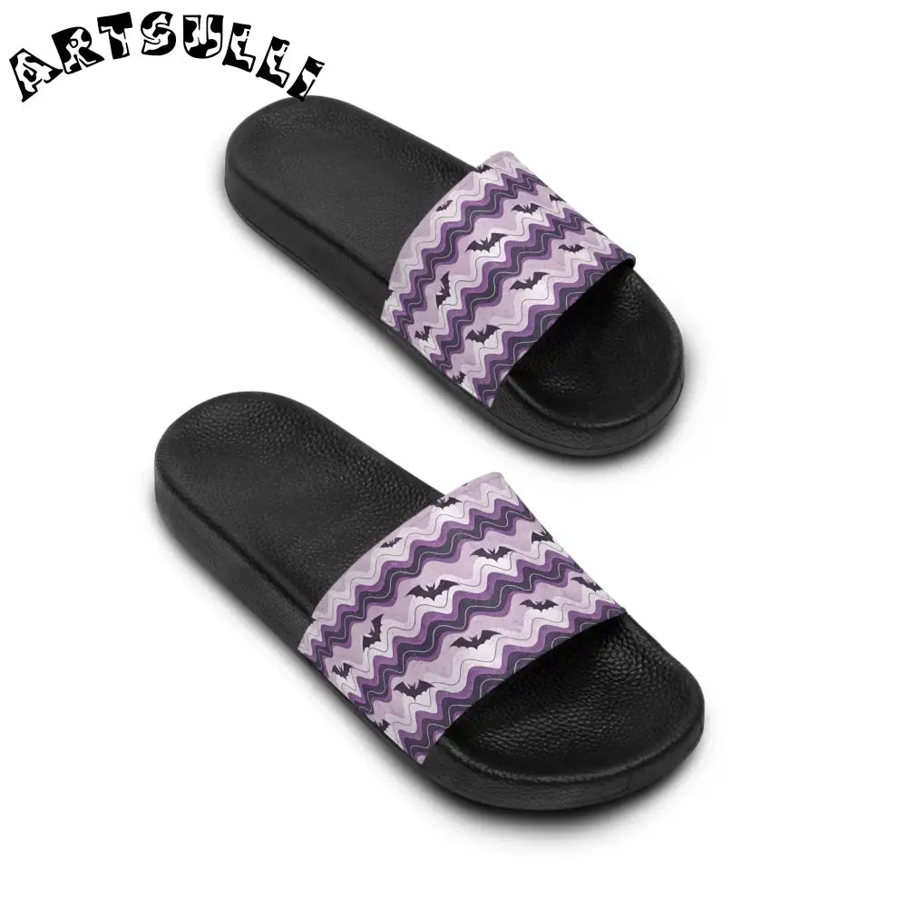 JAKKOUTTHEBXX Bat Wave Men’s Slide Sandals JAKKOUTTHEBXX Artsulli