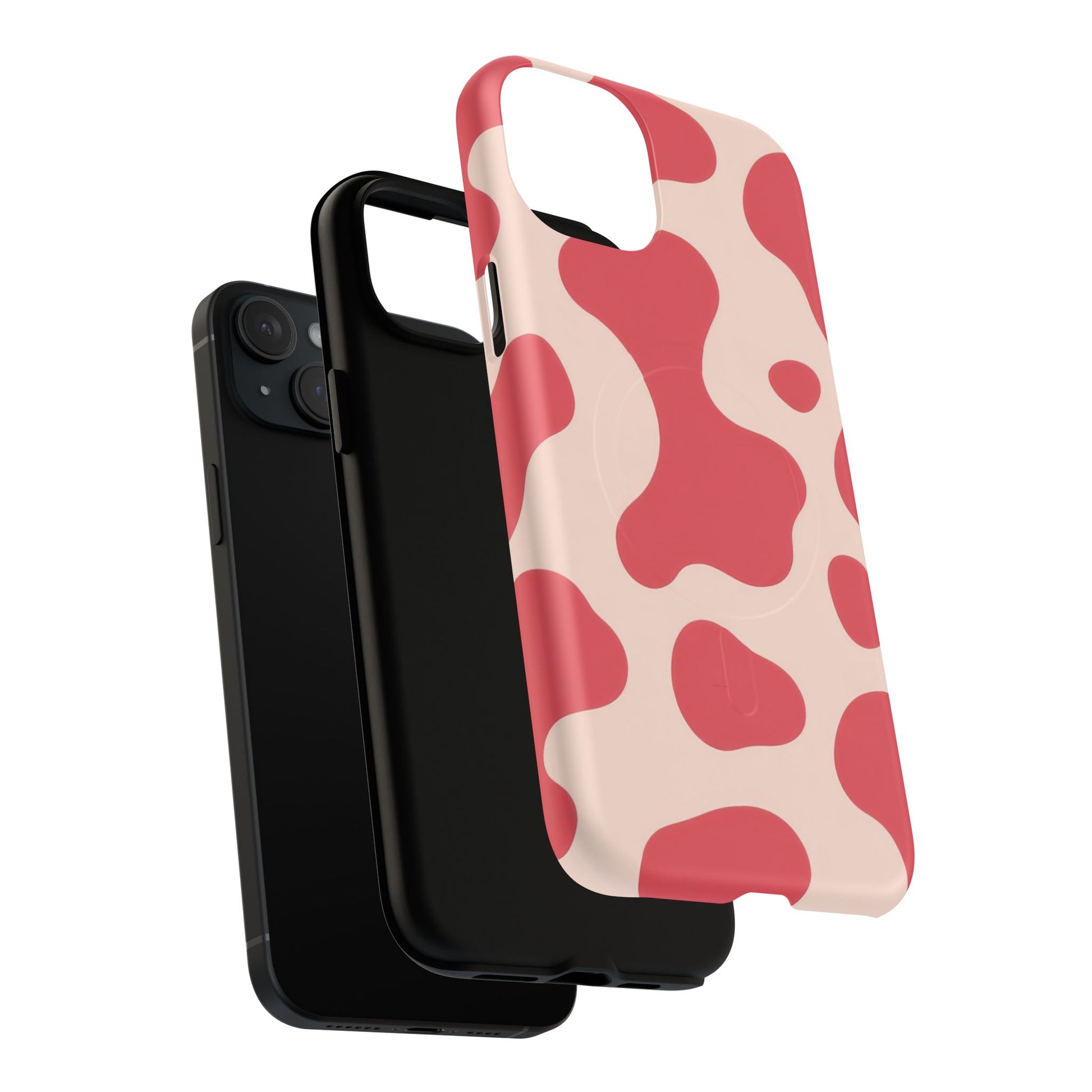 Red Jungle Cow Tough Magnetic Cases, Artsulli - Art is Long, Life is Short, Phone Case, , , , , , , 