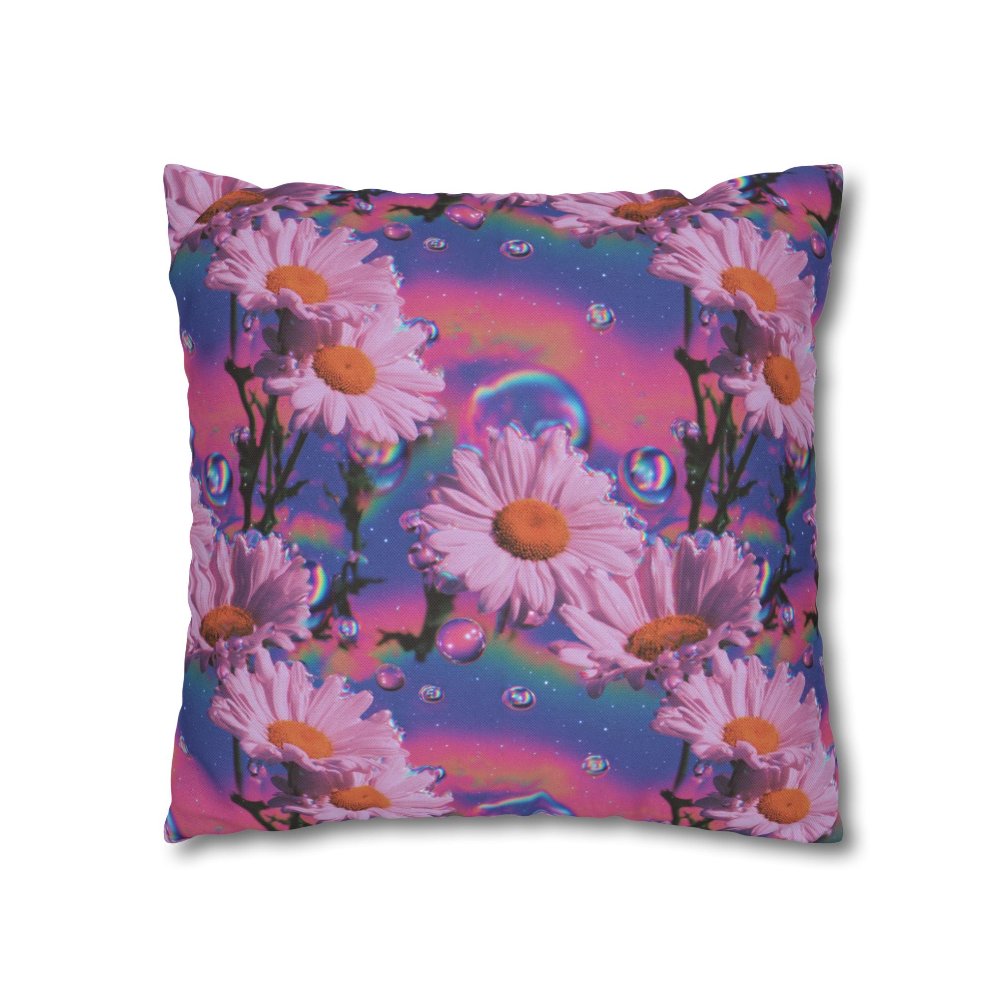 Spun Polyester Square Pillowcase, Artsulli - Art is Long, Life is Short, Home Decor, , , , , , , 