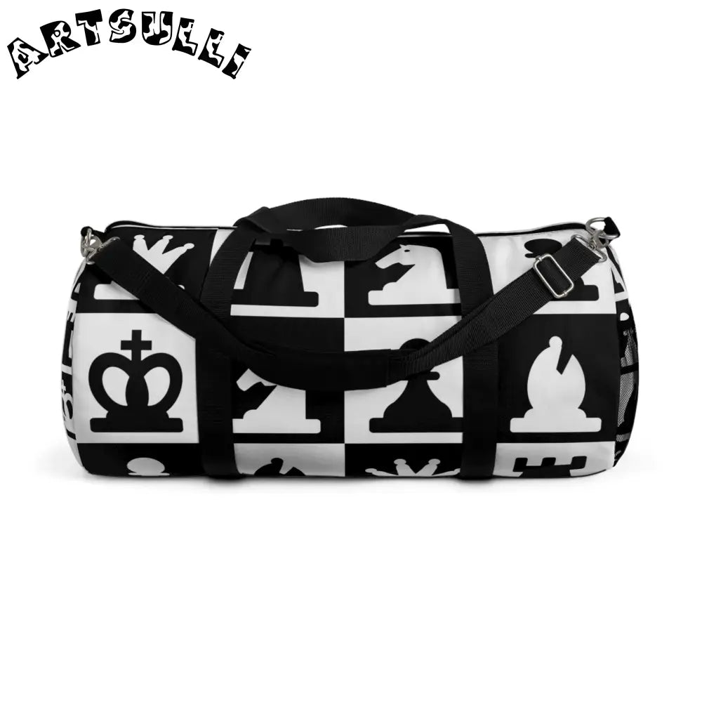 AI Chess Procedural Palace Duffel Bag, Artsulli - Art is Long, Life is Short, Bags, Size, Large, , , , , 13226728492275975987