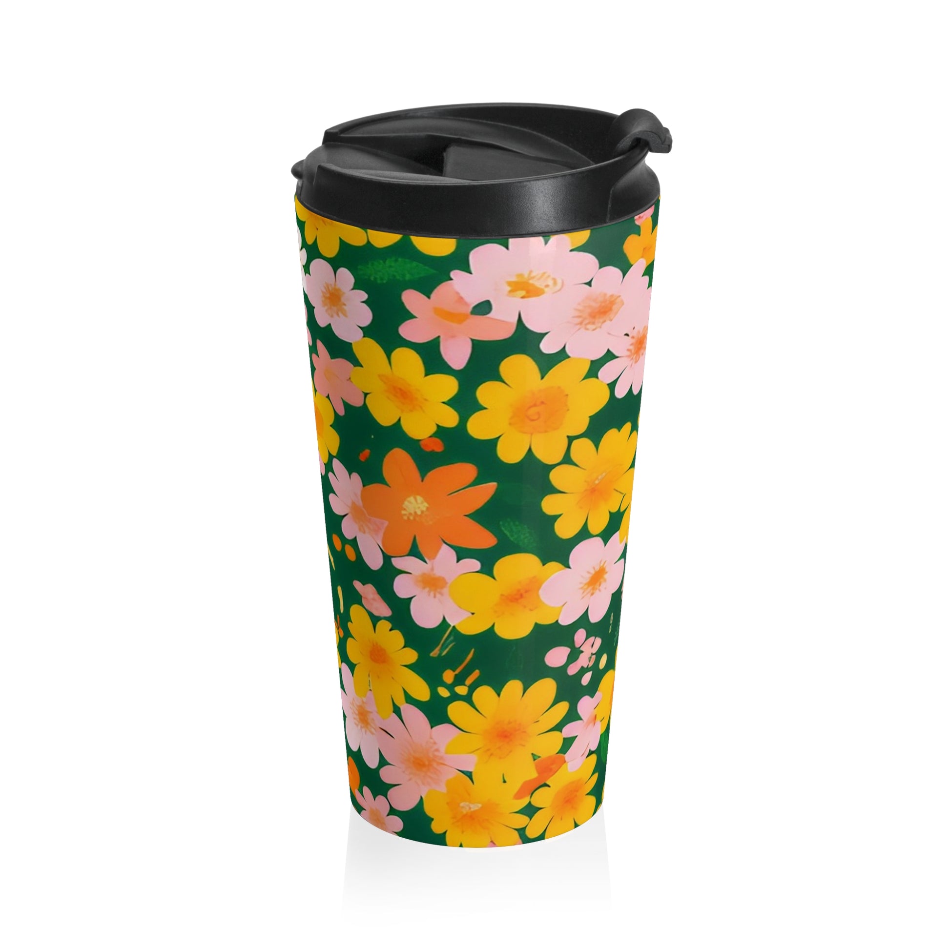 Stainless Steel Travel Mug, Artsulli - Art is Long, Life is Short, Mug, , , , , , , 