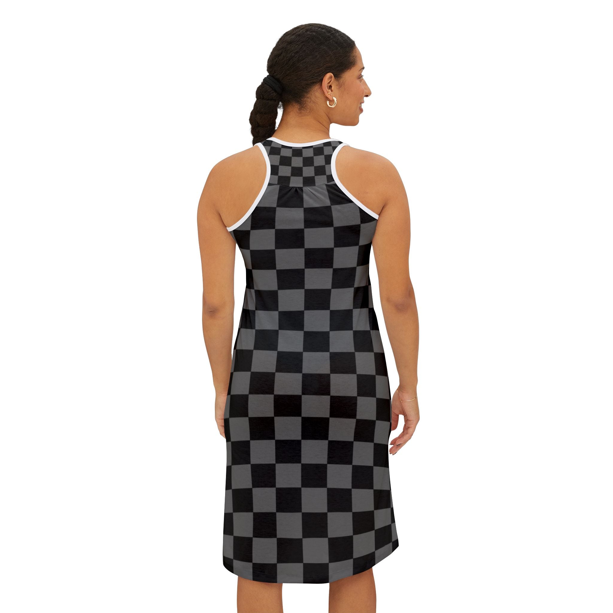 8K Void Surfer Women's Racerback Dress (AOP), Artsulli - Art is Long, Life is Short, Tank Top, , , , , , , 