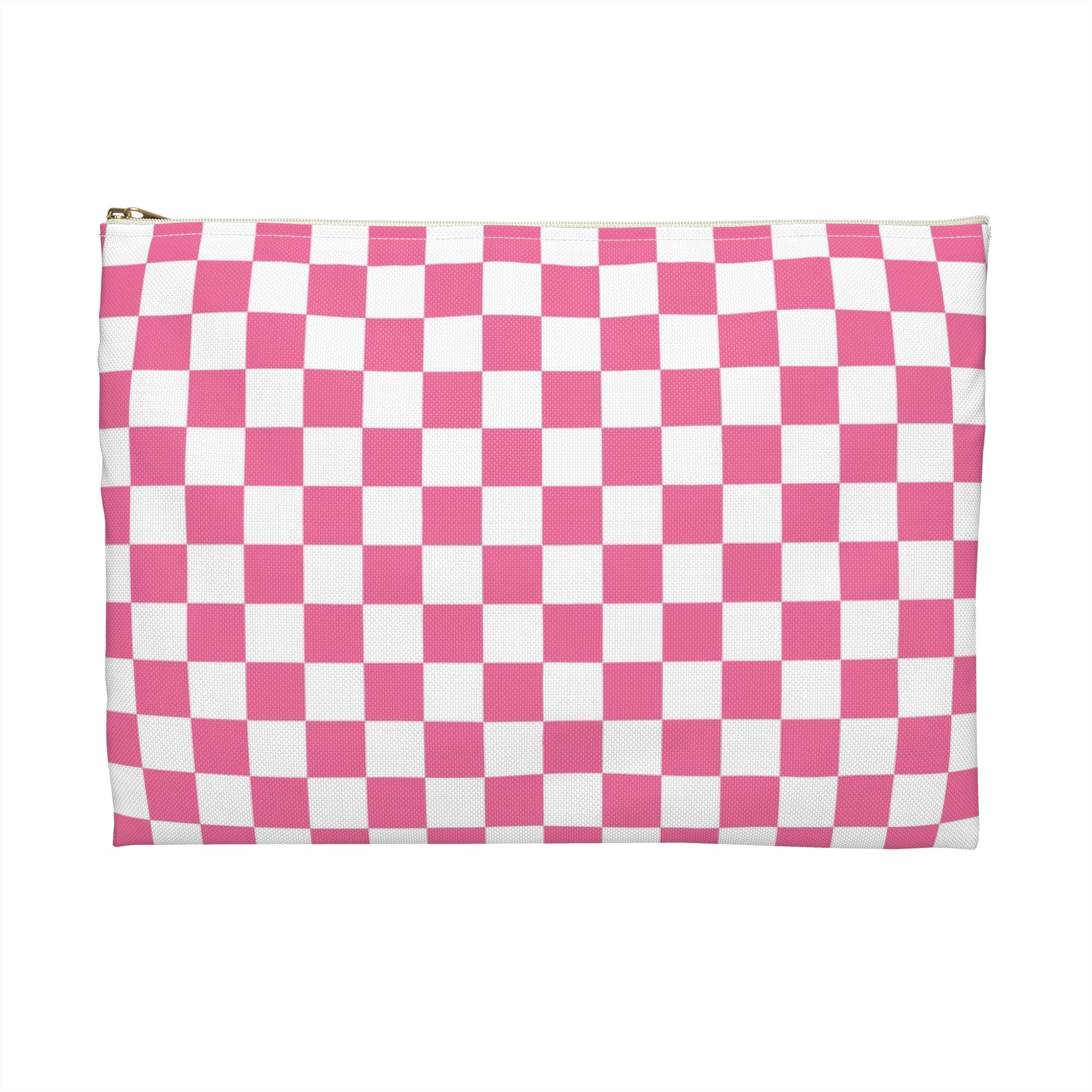 Yuyushiki Pink Check Accessory Pouch, Artsulli - Art is Long, Life is Short, Bags, , , , , , , 