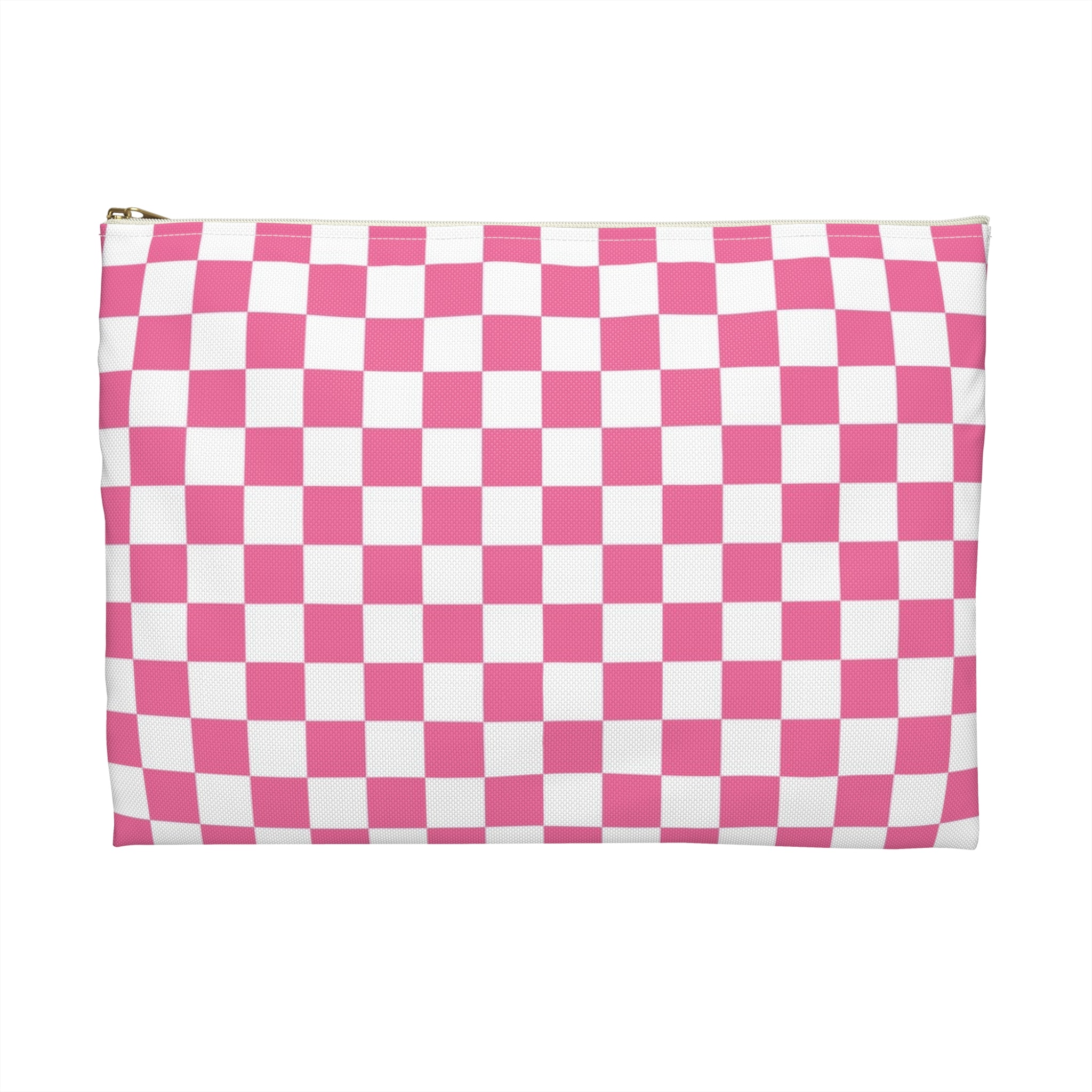 Yuyushiki Pink Check Accessory Pouch, Artsulli - Art is Long, Life is Short, Bags, , , , , , , 