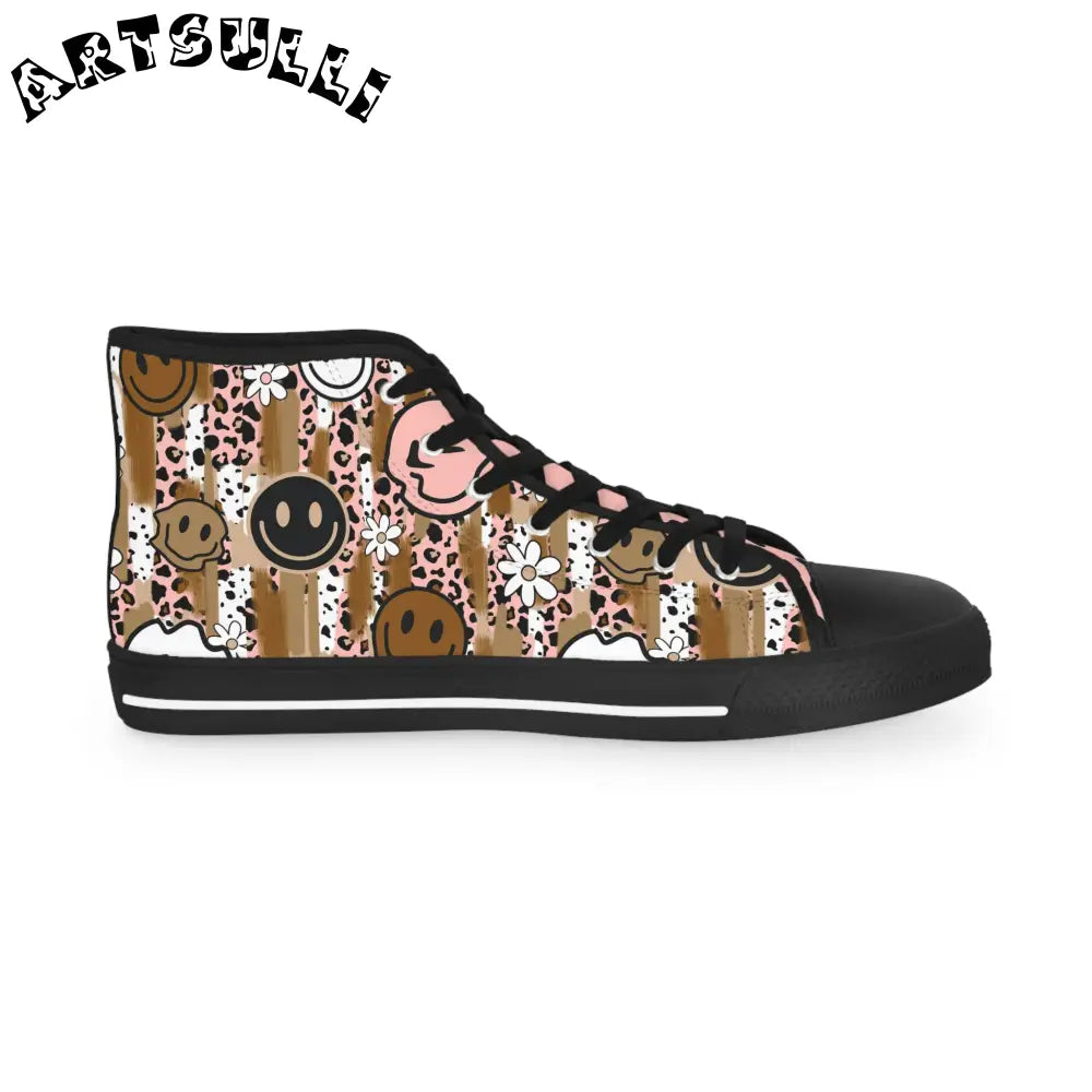 JAKKOUTTHEBXX Sutfin Ghosts Pop Art II Men’s High Top Sneakers