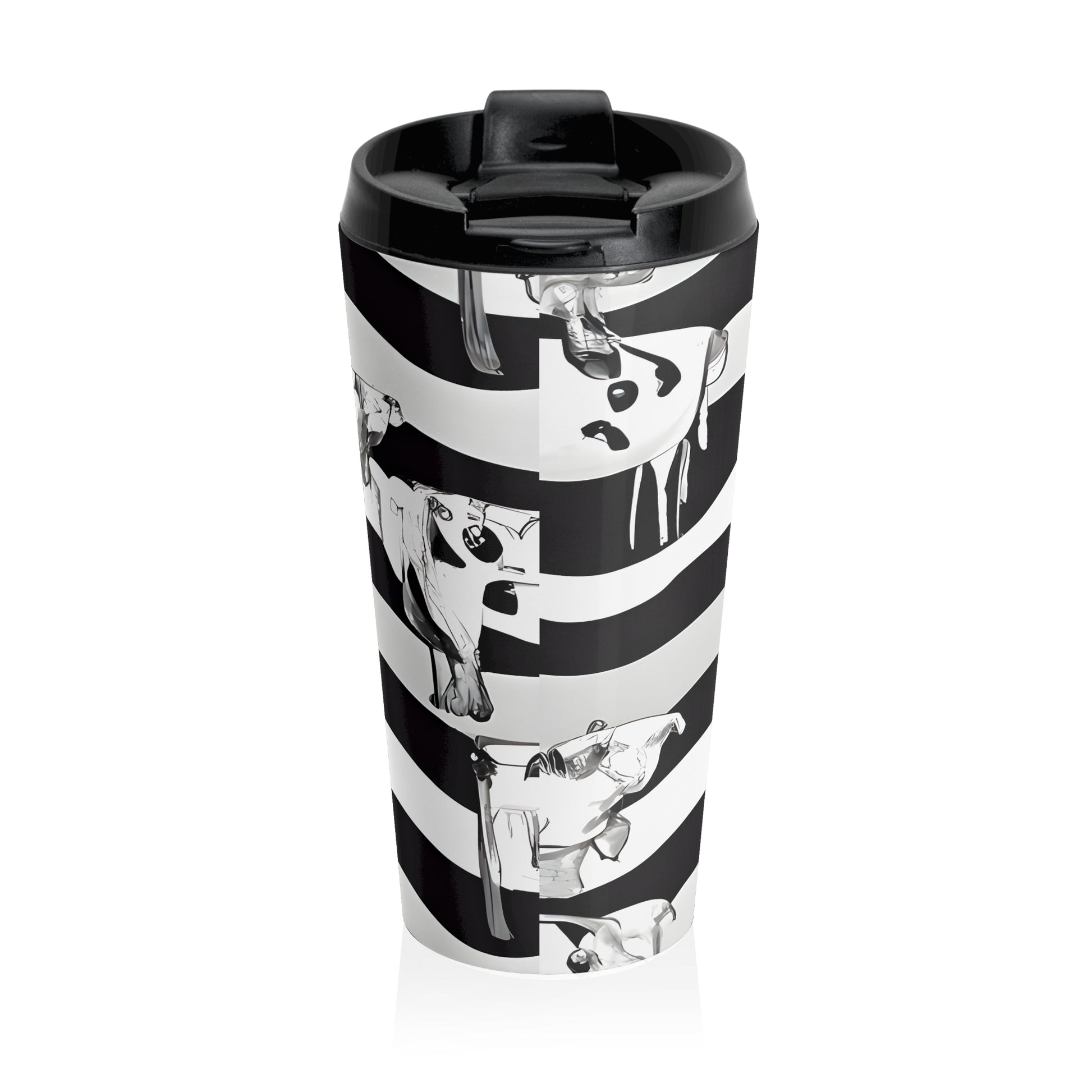 Cruellas Cattle Line Stainless Steel Travel Mug, Artsulli - Art is Long, Life is Short, Mug, , , , , , , 