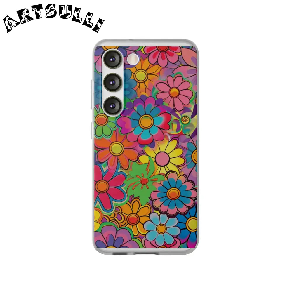 JAKKOUTTHEBXX Chromatic Daisy Dream Flexi Cases JAKKOUTTHEBXX