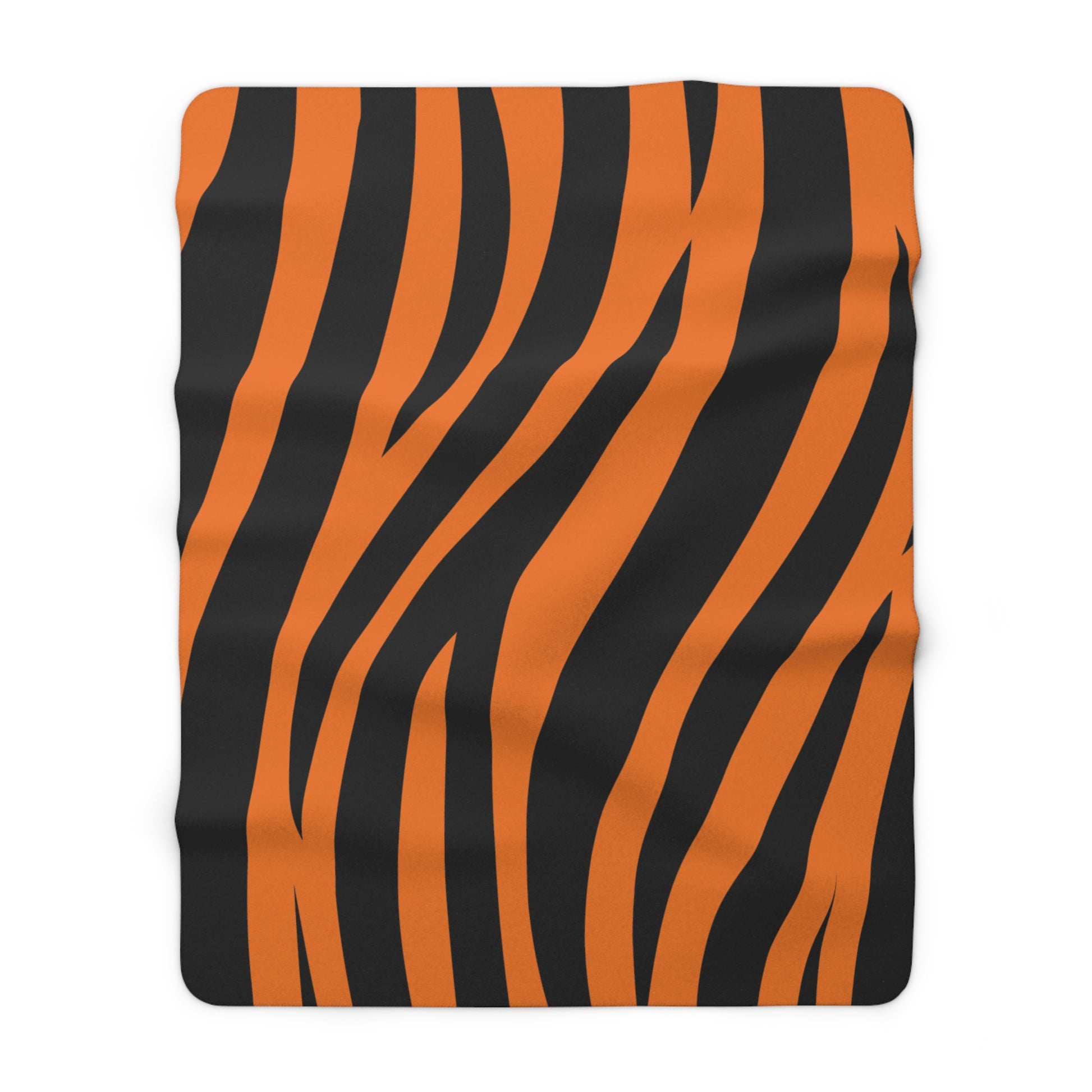 Halloween Zebra Pop Sherpa Fleece Blanket, Artsulli - Art is Long, Life is Short, Home Decor, Size, 60" × 80", , , , , 61316416683057