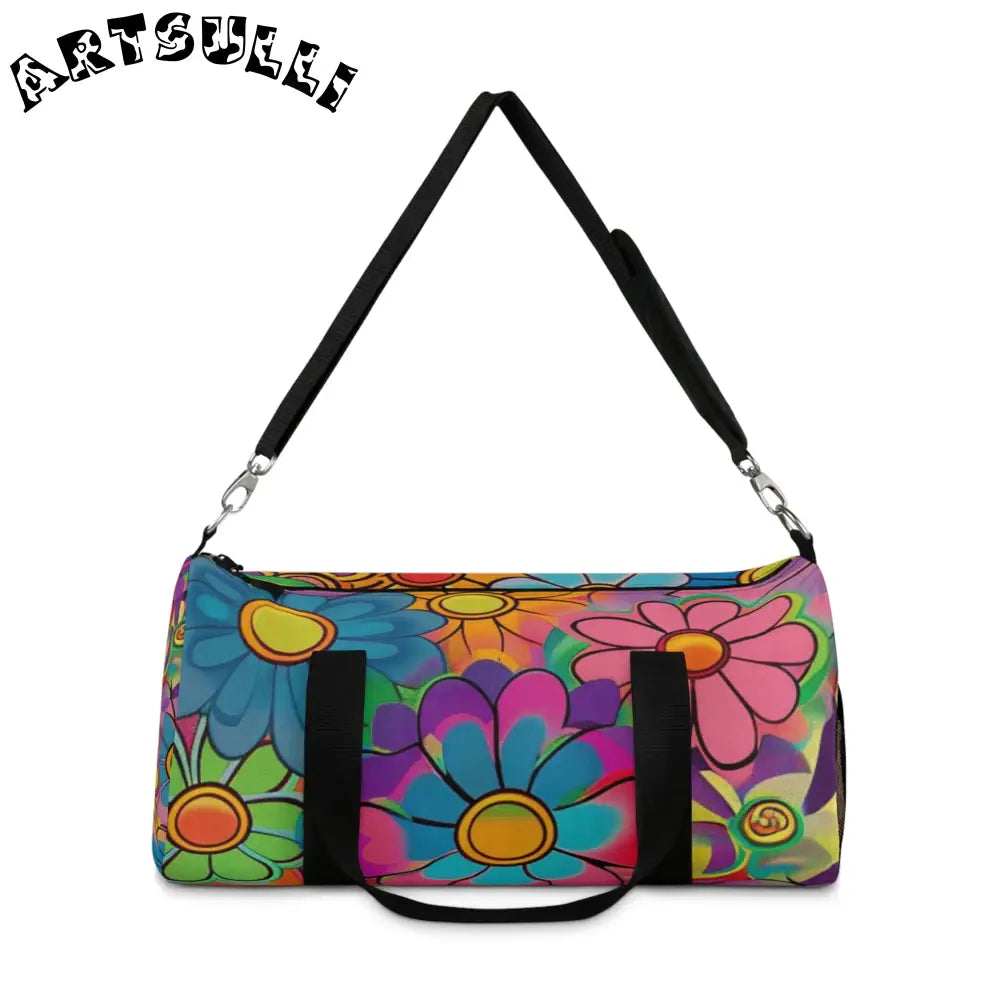 JAKKOUTTHEBXX Chromatic Daisy Dream Duffel Bag JAKKOUTTHEBXX