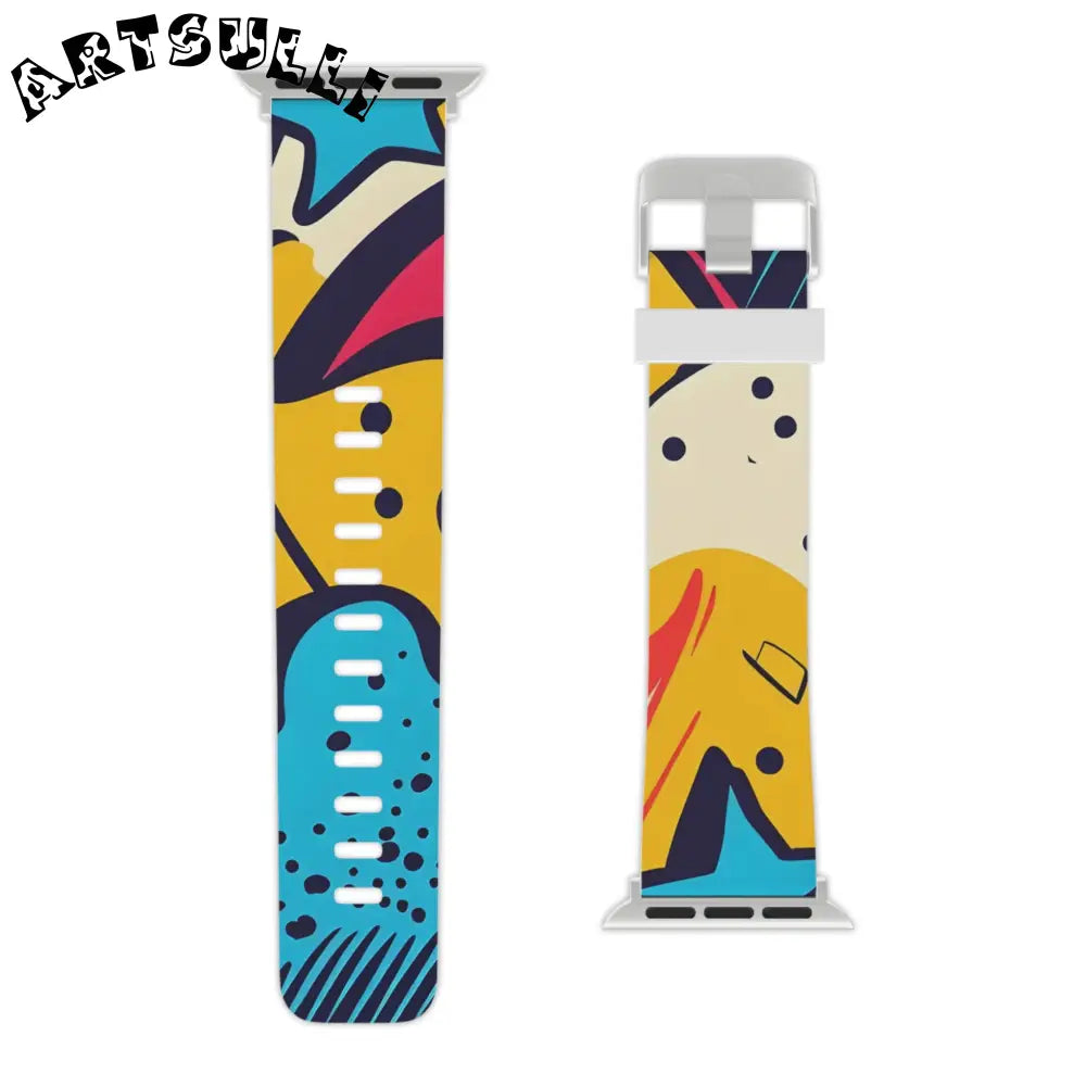 JAKKOUTTHEBXX Comic x Pop Art Watch Band for Apple Watch
