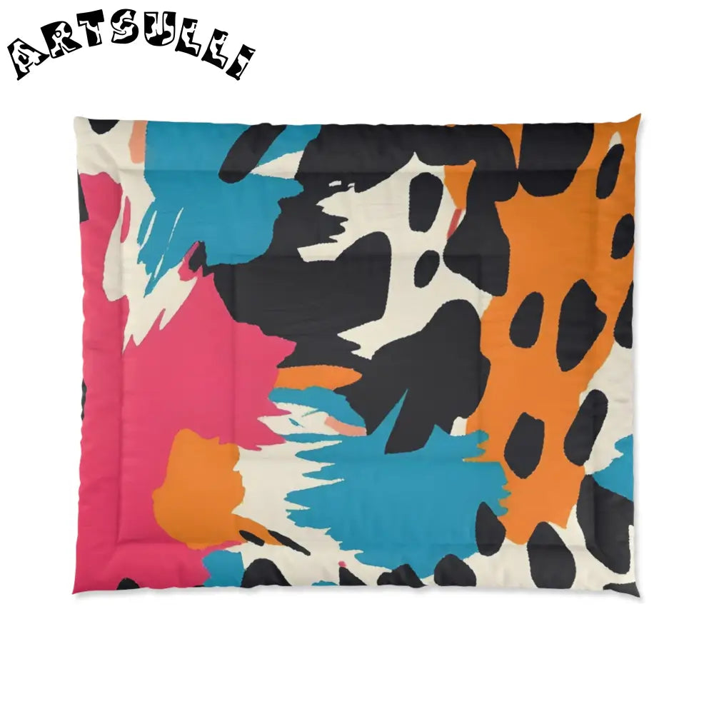 JAKKOUTTHEBXX Wild Brush Strokes x Animal Print Multi-Color