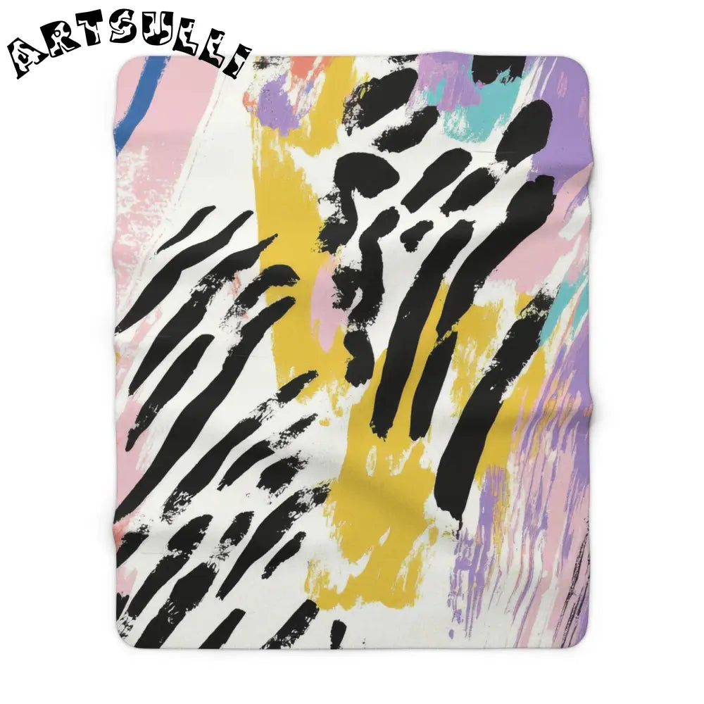 JAKKOUTTHEBXX Wild Zebra Stripes x Paint Brush Strokes Multi-Color