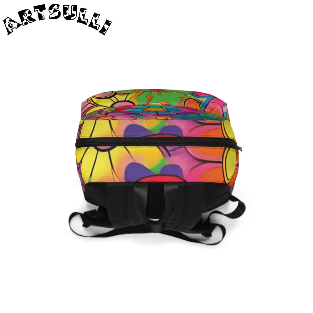 JAKKOUTTHEBXX Chromatic Daisy Dream Unisex Classic Backpack