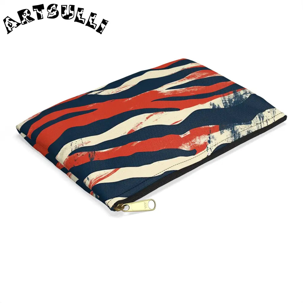JAKKOUTTHEBXX Capricious Tiger Wave Accessory Pouch JAKKOUTTHEBXX