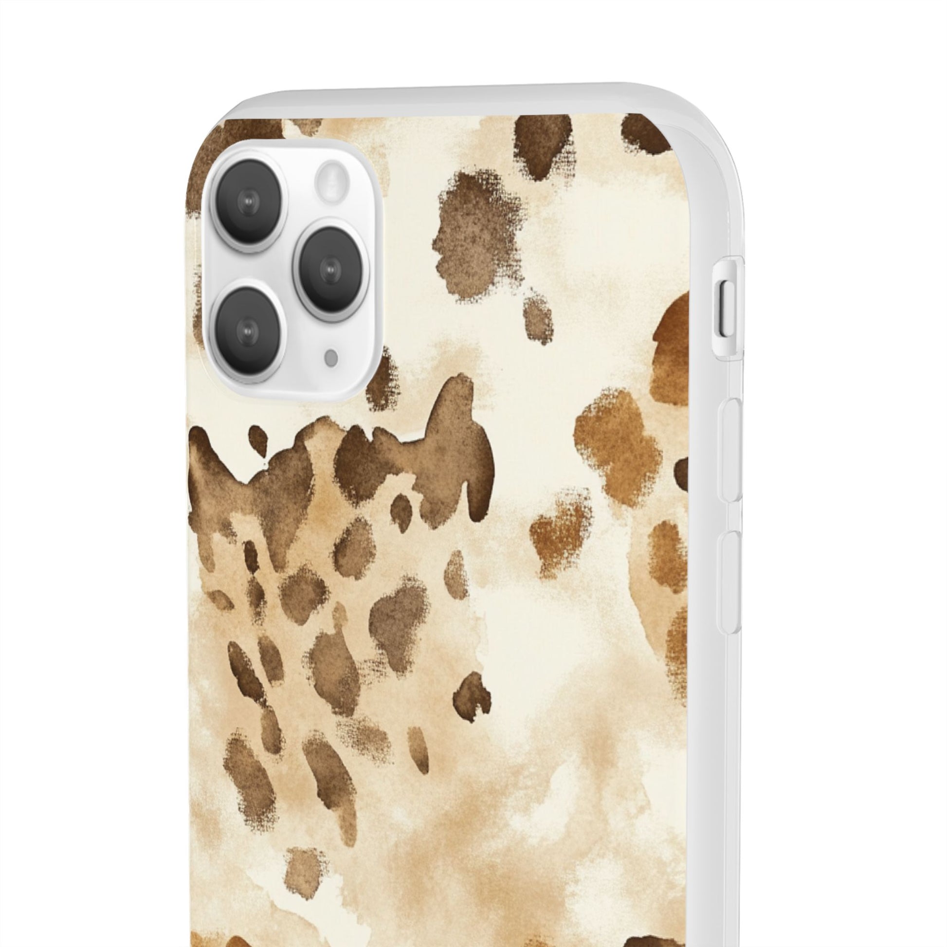 Brown and Beige Watercolor Dalmatian Phone Case, Artsulli - Art is Long, Life is Short, Phone Case, , , , , , , 