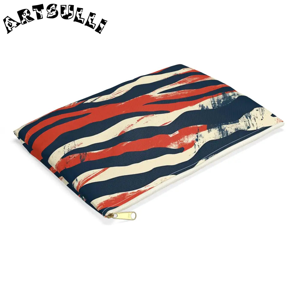 JAKKOUTTHEBXX Capricious Tiger Wave Accessory Pouch JAKKOUTTHEBXX