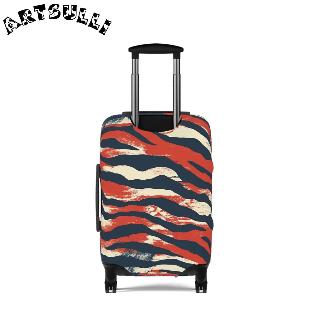 JAKKOUTTHEBXX Capricious Tiger Wave Luggage Cover JAKKOUTTHEBXX
