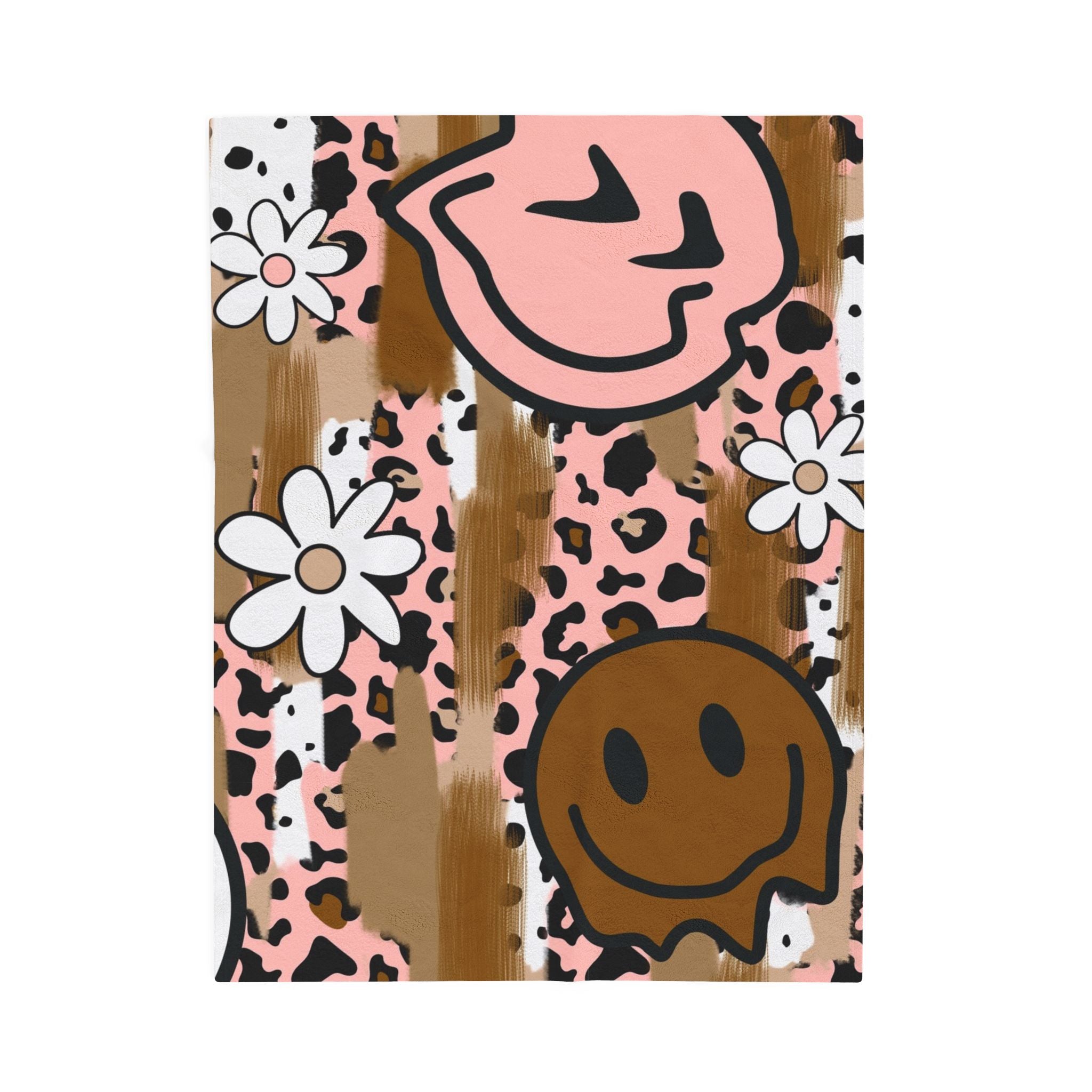 Sutfin Ghosts Pop Art Velveteen Plush Blanket, Artsulli - Art is Long, Life is Short, All Over Prints, Size, 30" × 40", , , , , 15807162837673145502