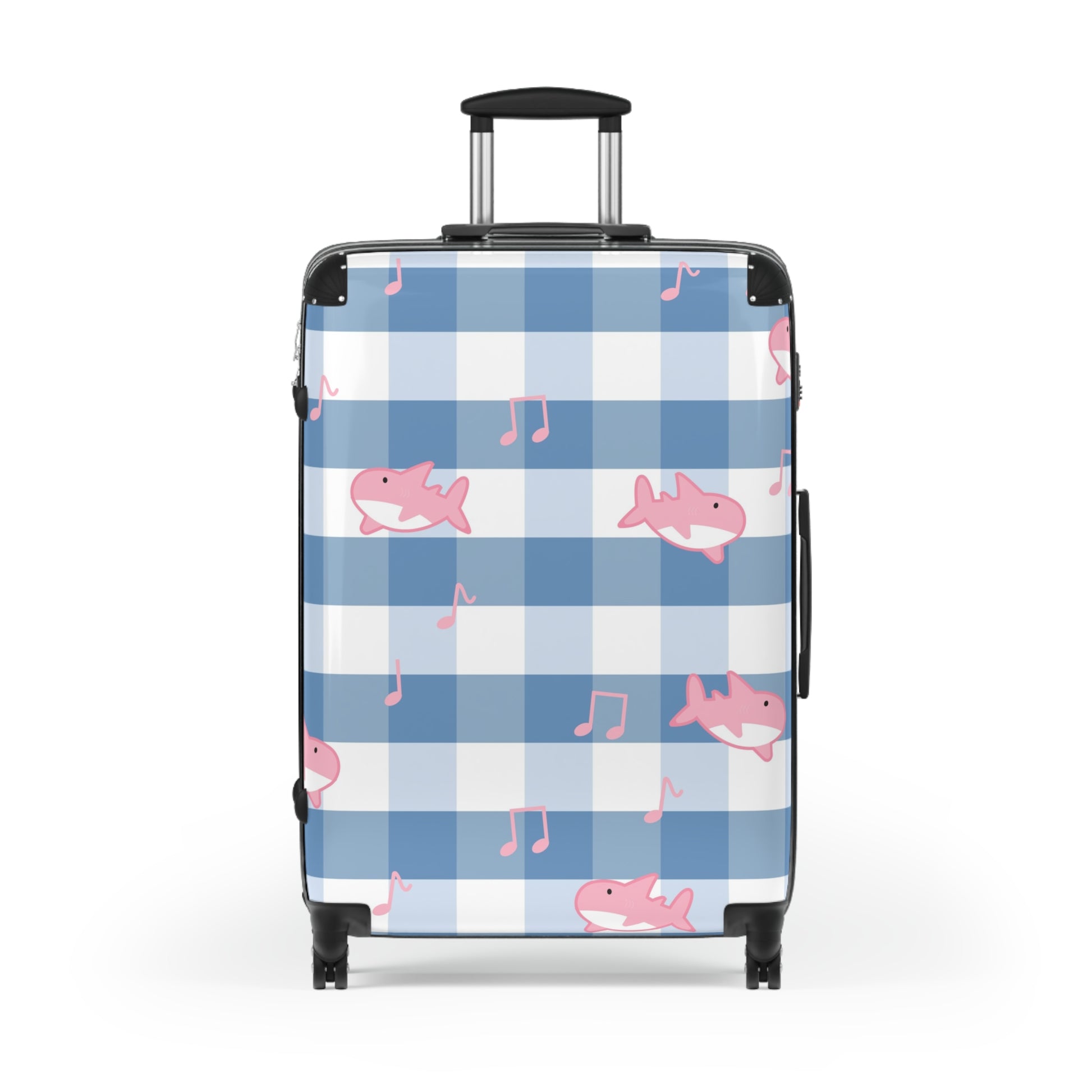 Music Shark Suitcase, Artsulli - Art is Long, Life is Short, Bags, , , , , , , 