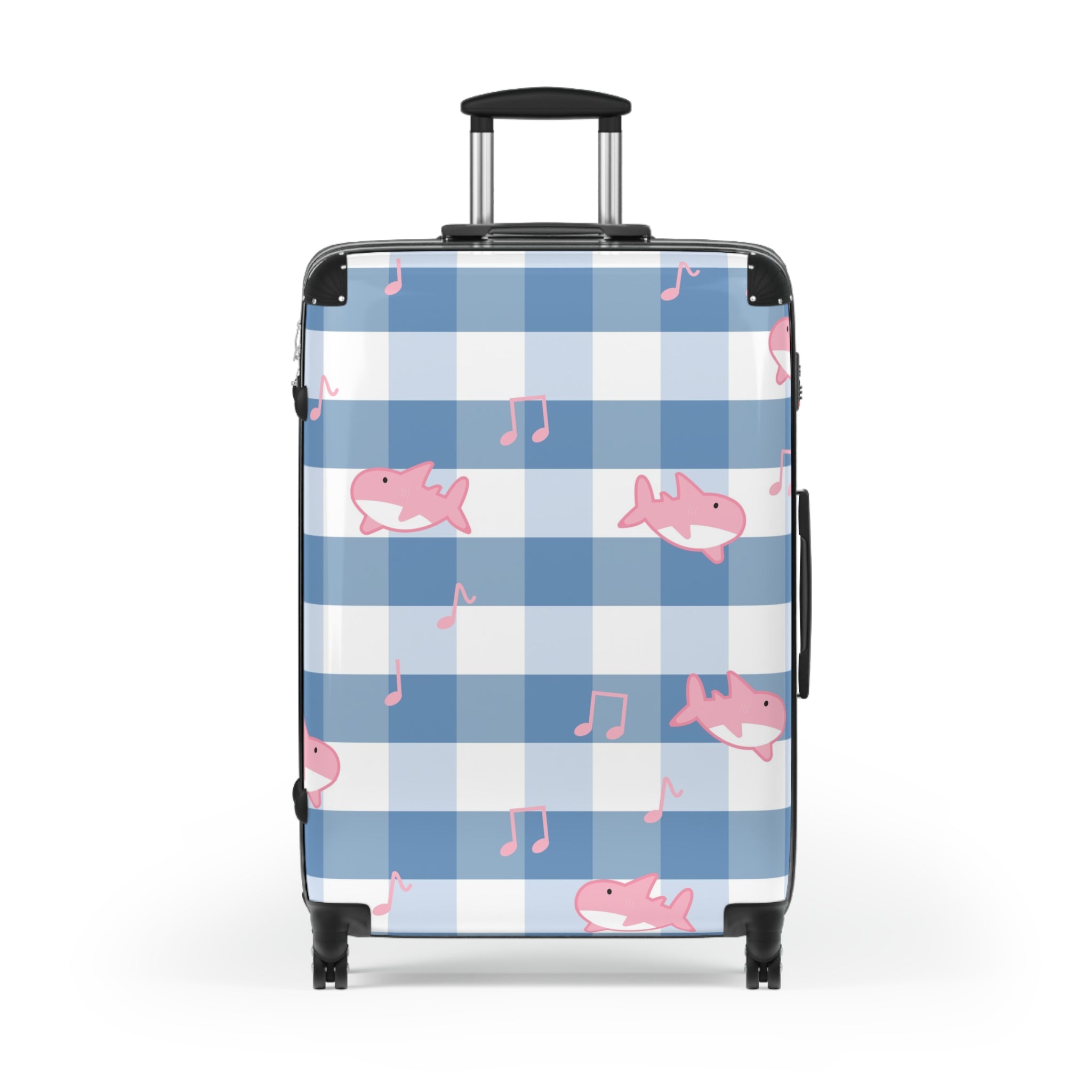 Music Shark Suitcase, Artsulli - Art is Long, Life is Short, Bags, , , , , , , 