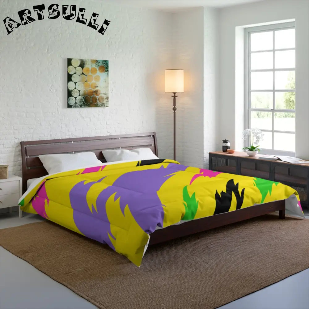 JAKKOUTTHEBXX Vibrant Jagged Warm Blanket Encourages Relaxing Sleep 2025