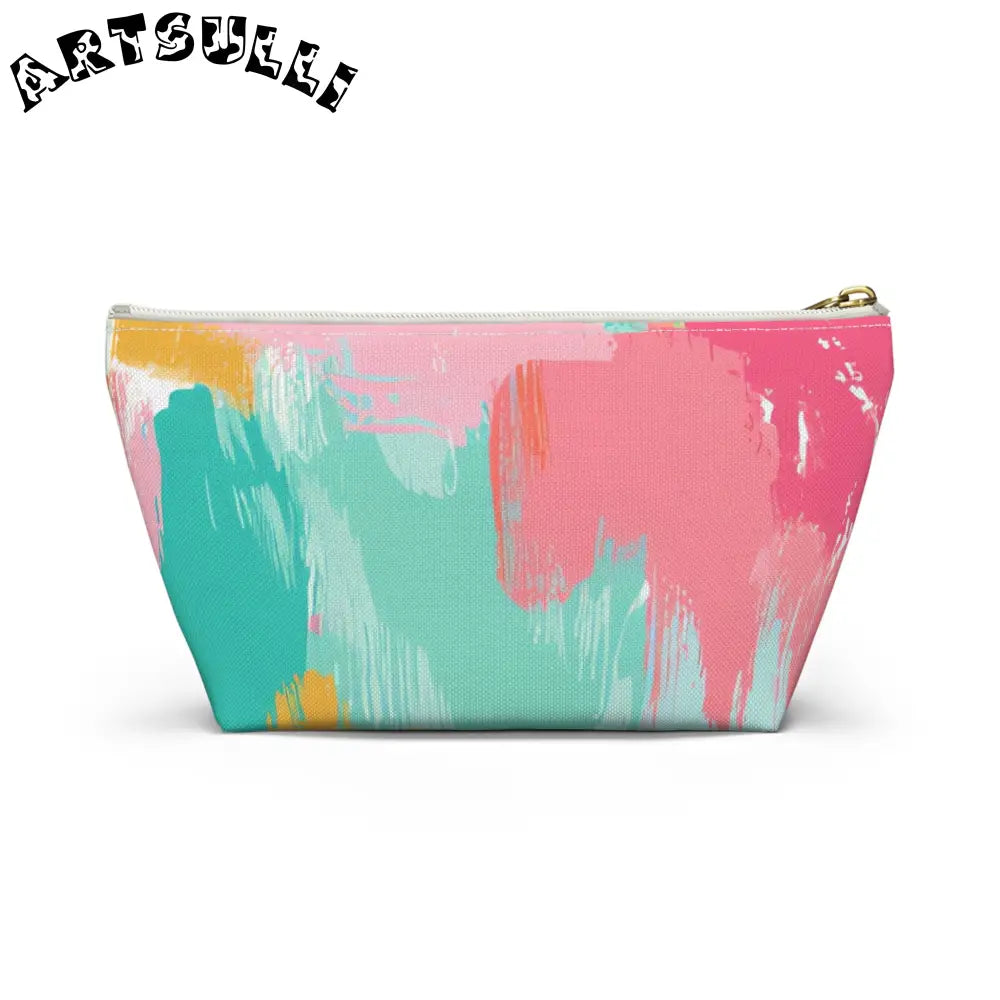 JAKKOUTTHEBXX Preppy Pixel Bloom Accessory Pouch w T-bottom
