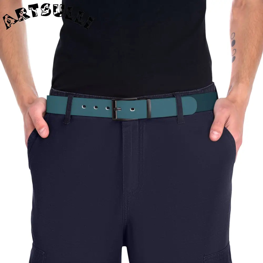 JAKKOUTTHEBXX Blue Camouflage Belt JAKKOUTTHEBXX Artsulli - Art