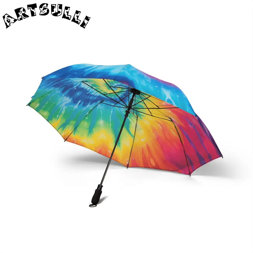JAKKOUTTHEBXX Tie-Dye Rainbow Umbrella 2025