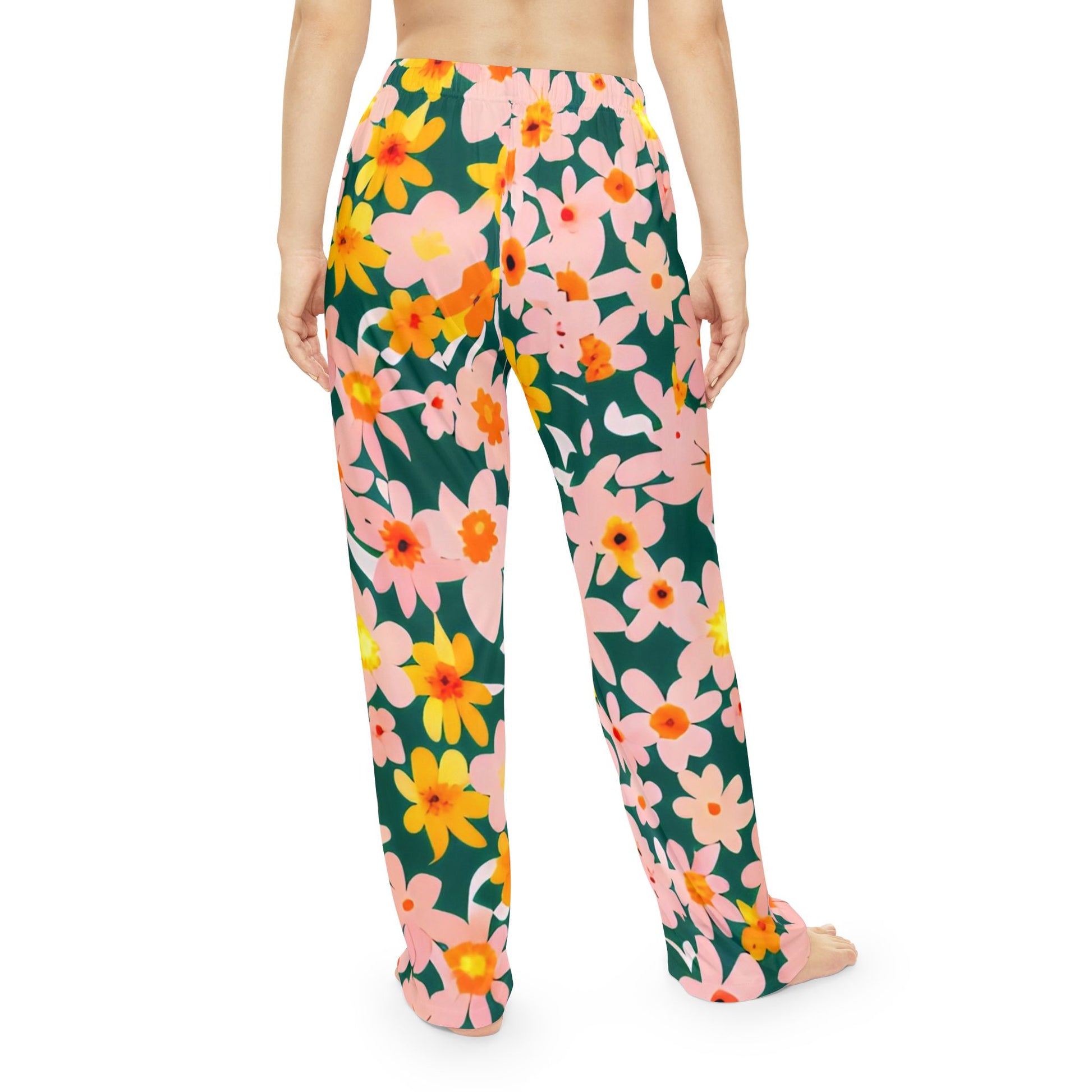 Women's Pajama Pants (AOP), Artsulli - Art is Long, Life is Short, All Over Prints, , , , , , , 