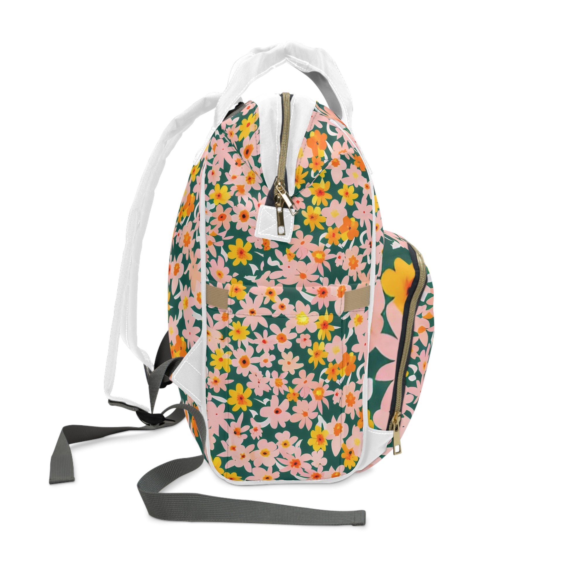 Multifunctional Diaper Backpack, Artsulli - Art is Long, Life is Short, Bags, , , , , , , 