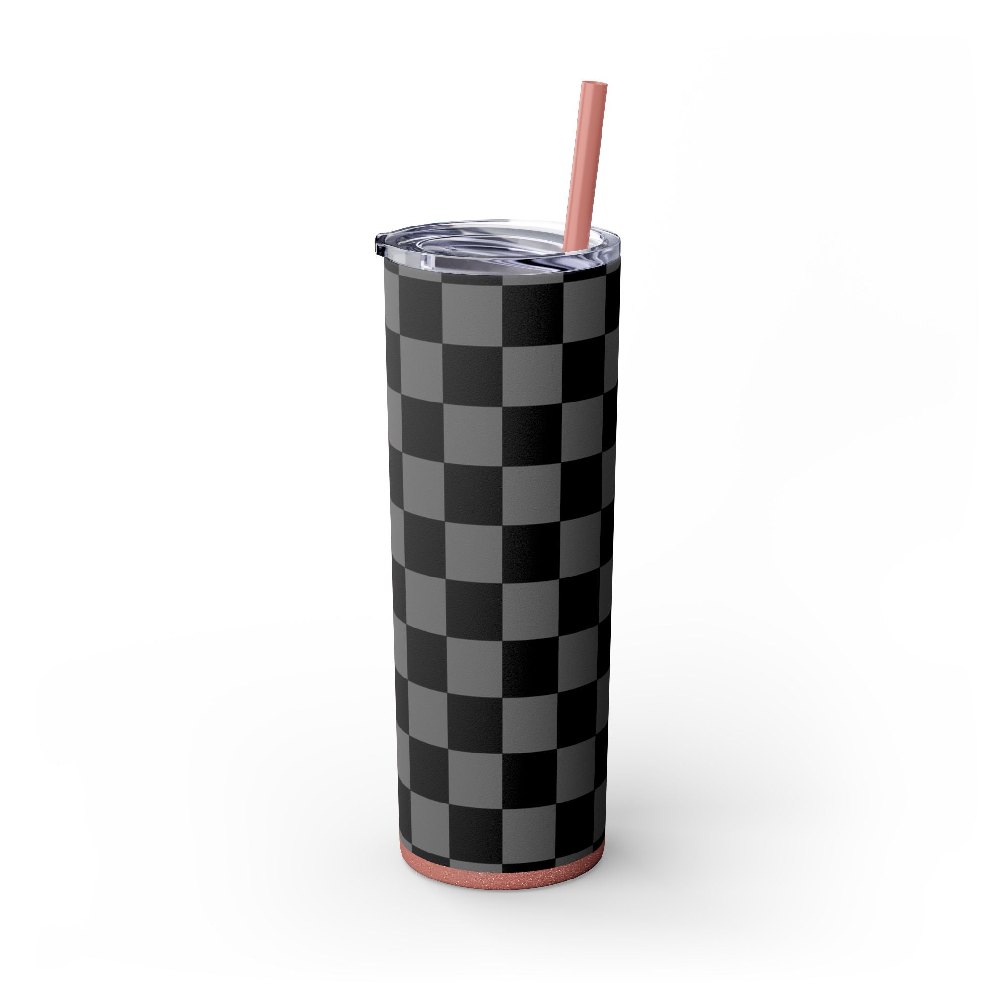 8K Void Surfer Skinny Tumbler with Straw, 20oz, Artsulli - Art is Long, Life is Short, Mug, , , , , , , 