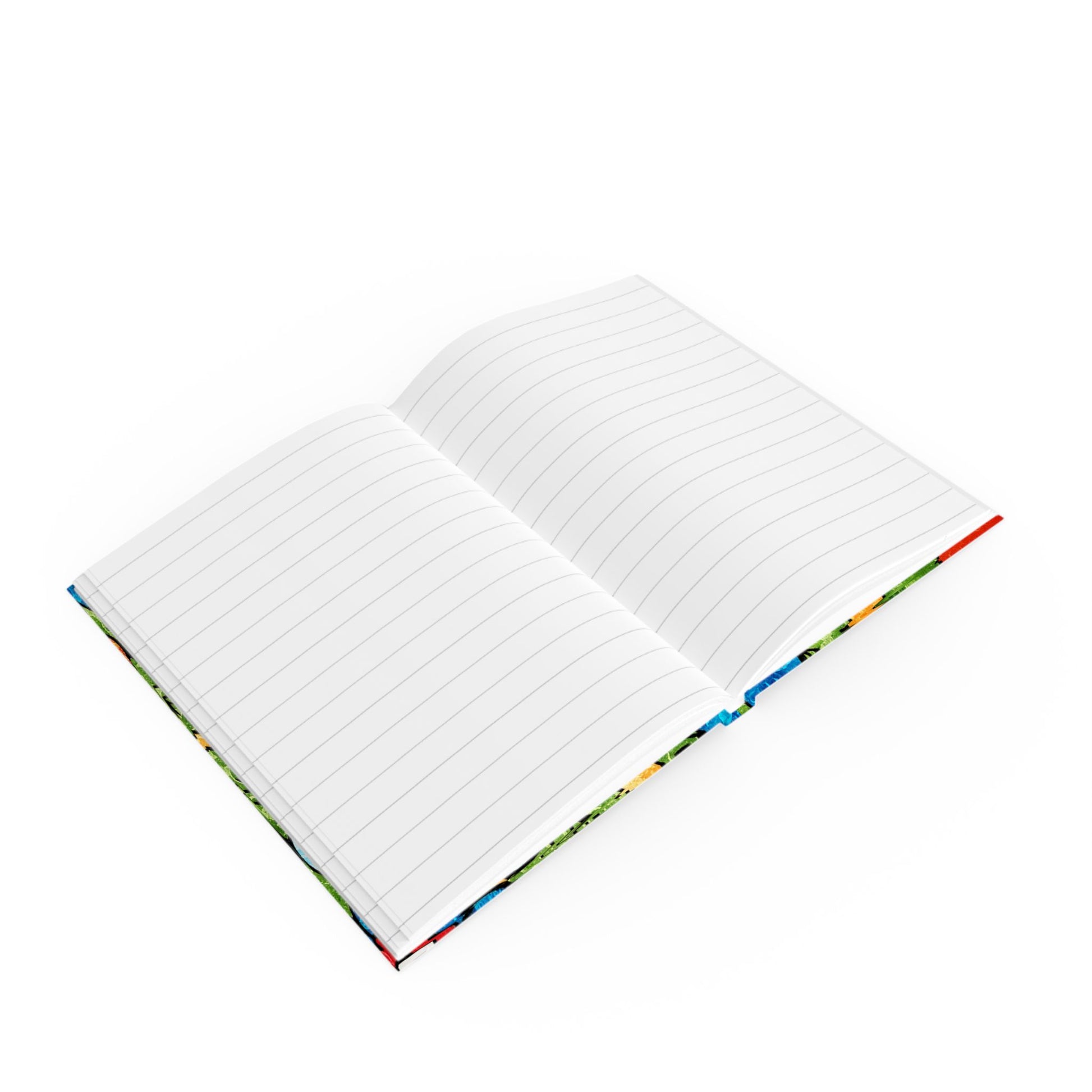 Groovy Yellow Floral Kl Hard Backed Journal, Artsulli - Art is Long, Life is Short, Paper products, , , , , , , 