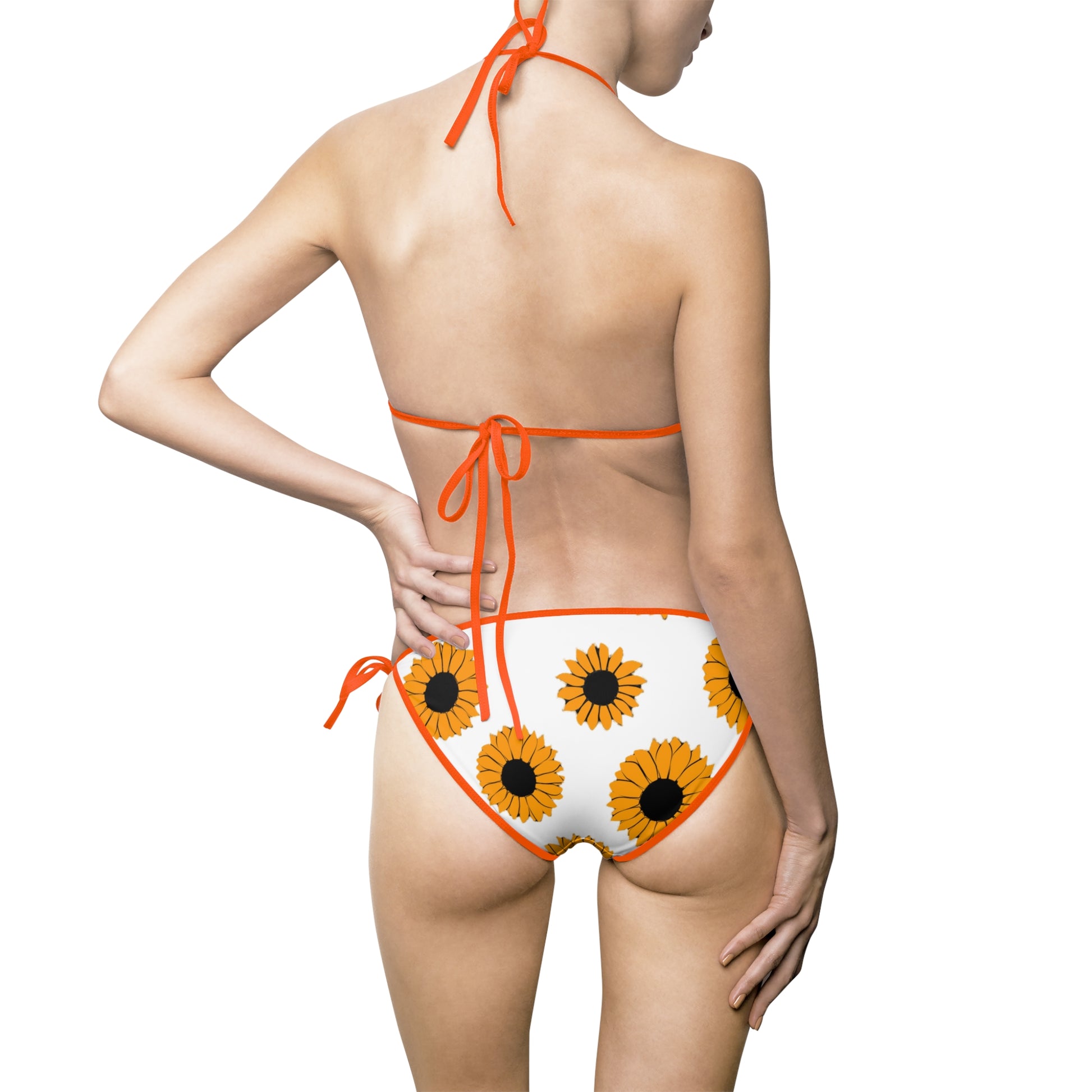 Sunflowers Women's Bikini Swimsuit (AOP), Artsulli - Art is Long, Life is Short, All Over Prints, , , , , , , 