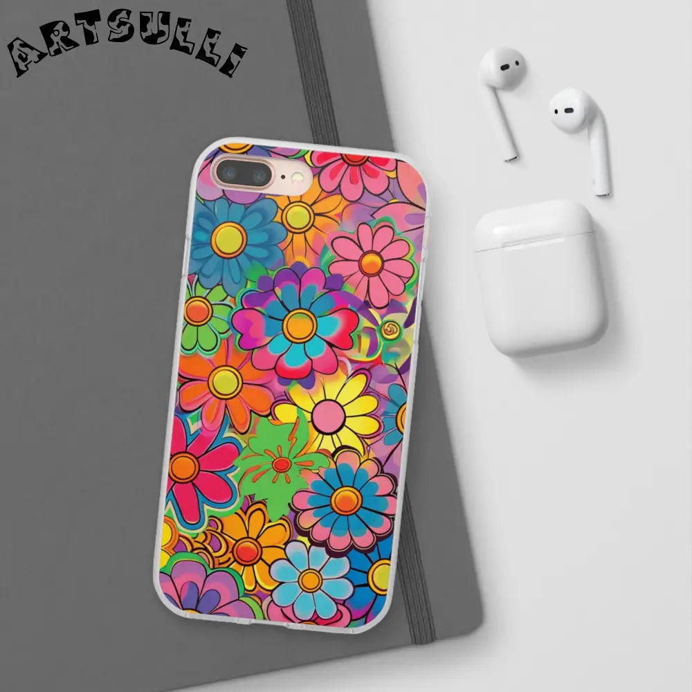 JAKKOUTTHEBXX Chromatic Daisy Dream Flexi Cases JAKKOUTTHEBXX