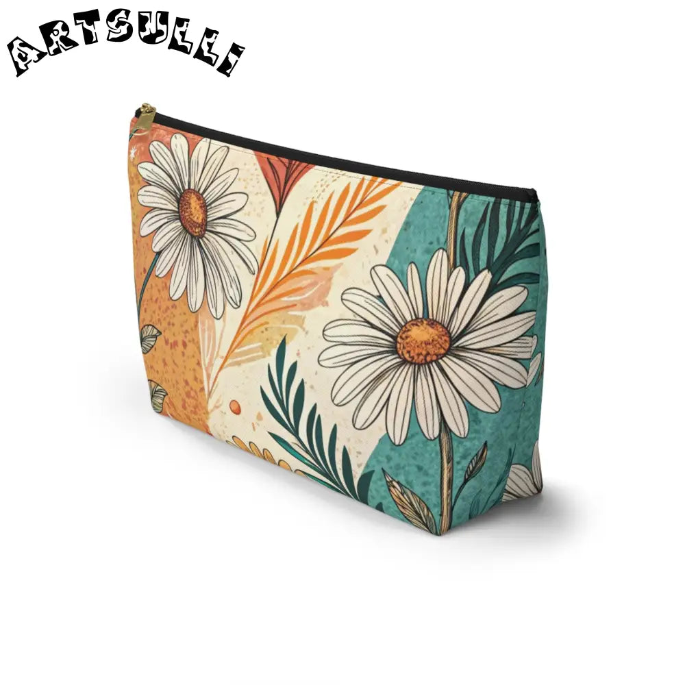 JAKKOUTTHEBXX Retro Daisy Dream II Accessory Pouch w T-bottom