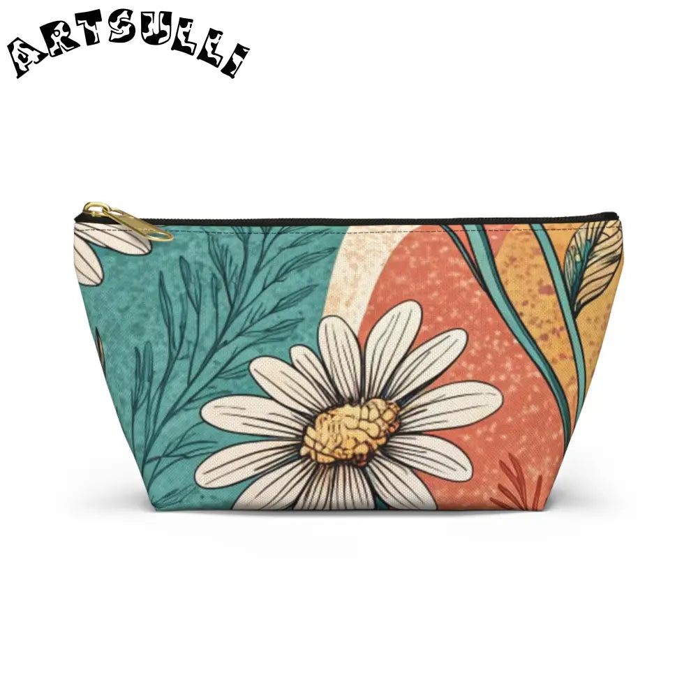 JAKKOUTTHEBXX Retro Daisy Dream Accessory Pouch w T-bottom