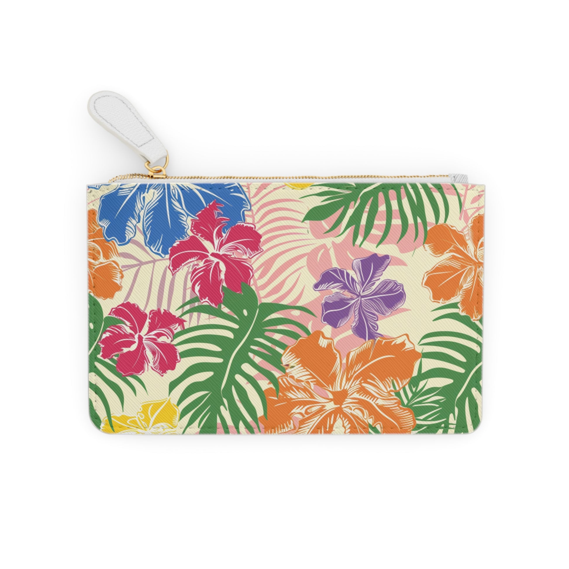 Blooming Tropical Flowers Mini Clutch Bag, Artsulli - Art is Long, Life is Short, Bags, , , , , , , 