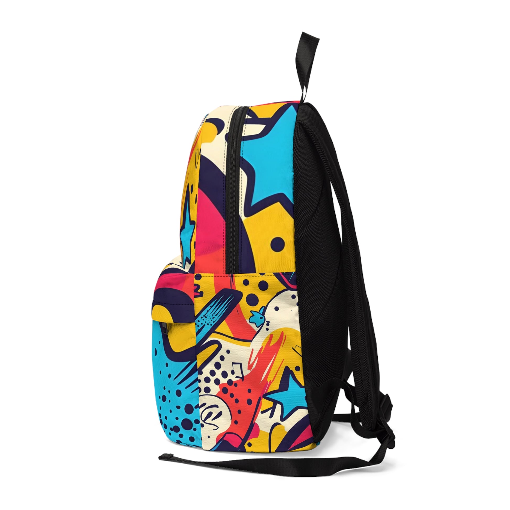 Comic x Pop Art Unisex Classic Backpack, Artsulli - Art is Long, Life is Short, Bags, , , , , , , 