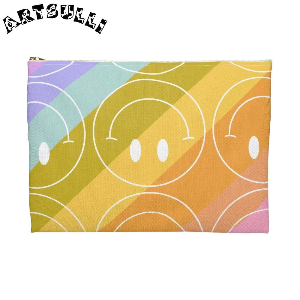 JAKKOUTTHEBXX Smiley Face x Rainbow Stripes Multi-Color Accessory