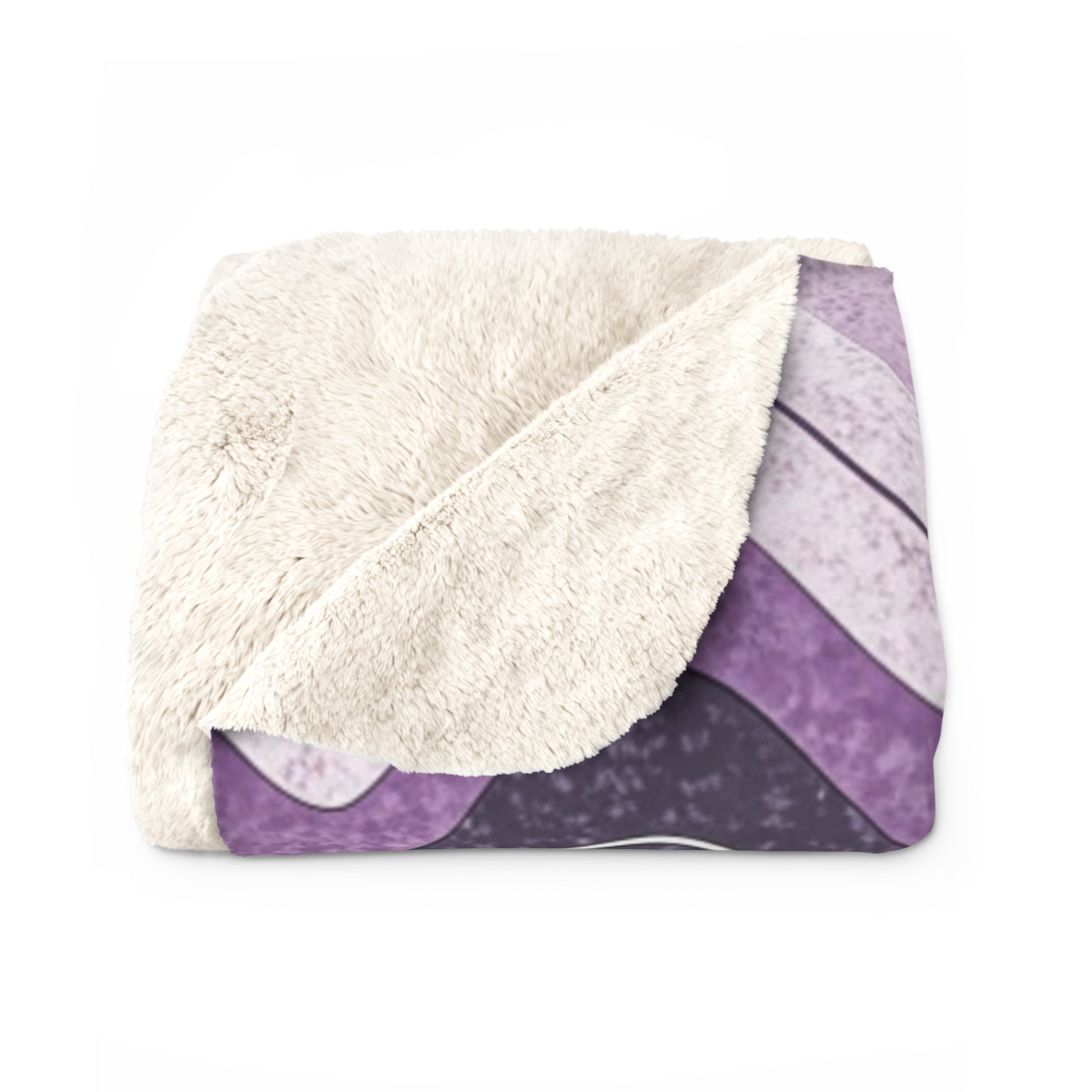 Bat Wave Sherpa Fleece Blanket, Artsulli - Art is Long, Life is Short, Home Decor, , , , , , , 