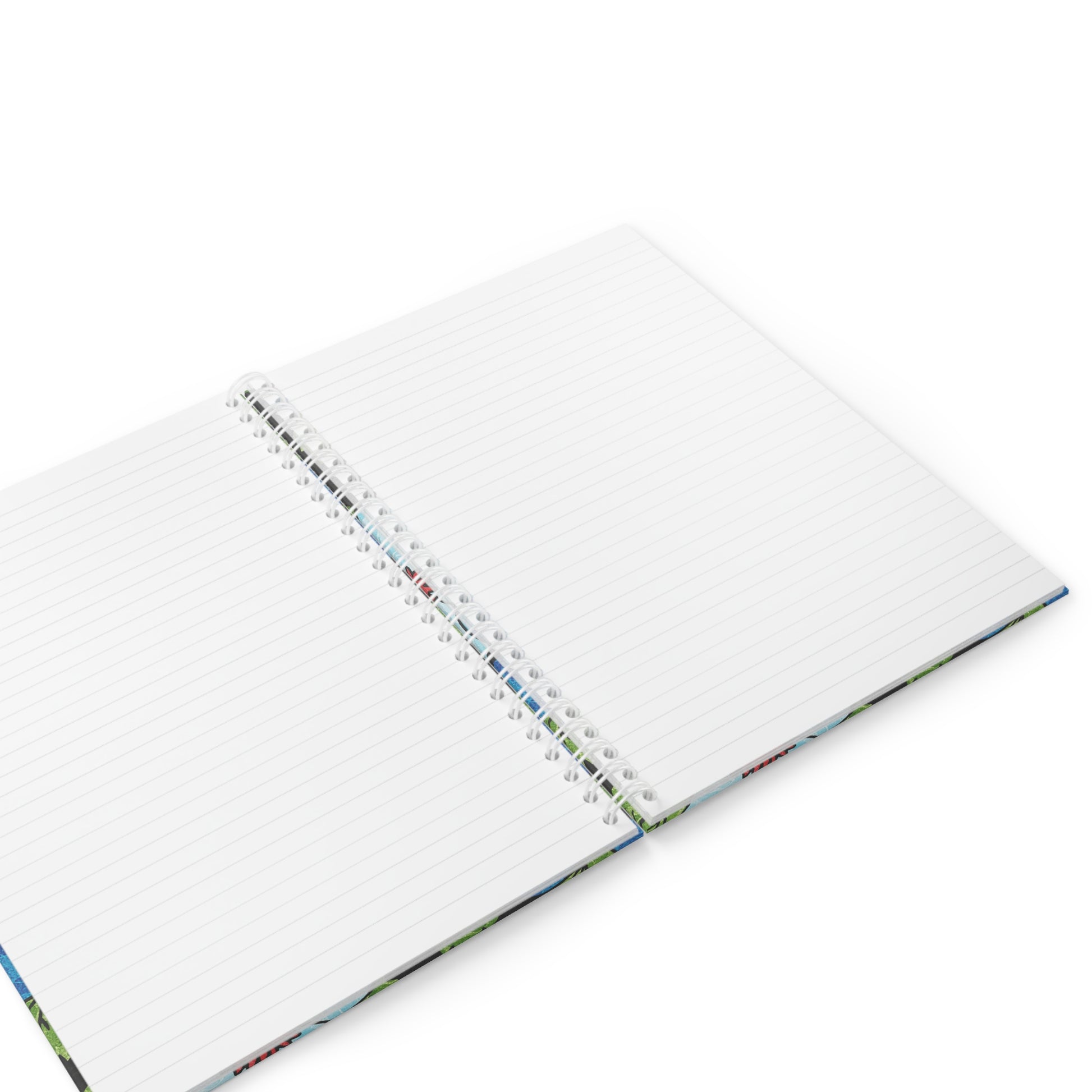 Groovy Black Floral Kl Spiral Notebook, Artsulli - Art is Long, Life is Short, Paper products, , , , , , , 