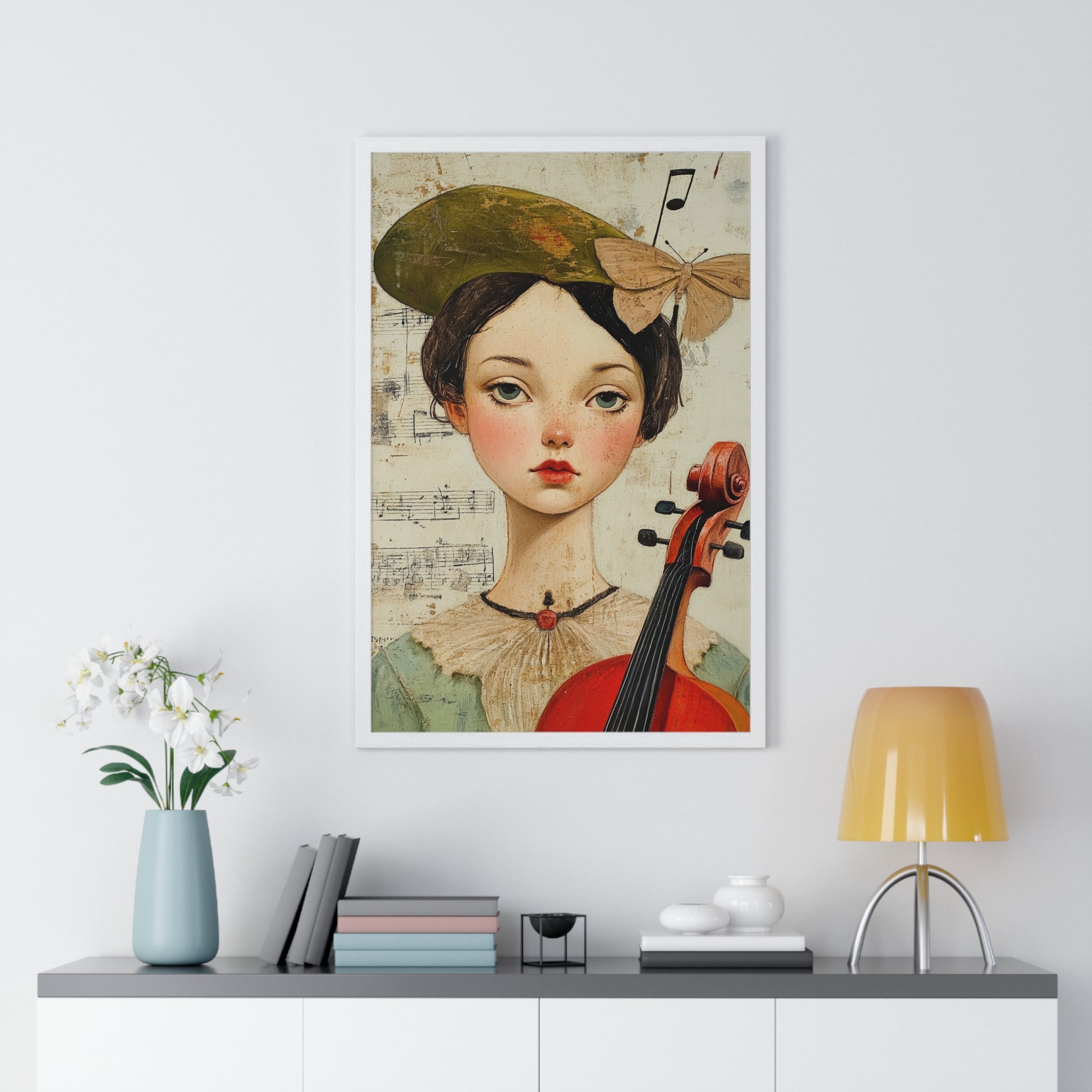 Type Beat Girl III Vertical Framed Poster, Artsulli - Art is Long, Life is Short, Poster, , , , , , , 