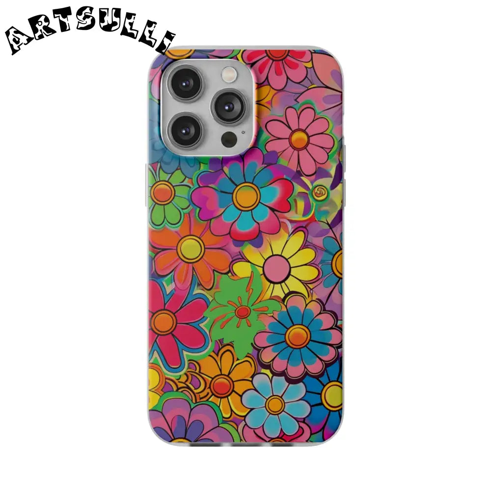 JAKKOUTTHEBXX Chromatic Daisy Dream Flexi Cases JAKKOUTTHEBXX