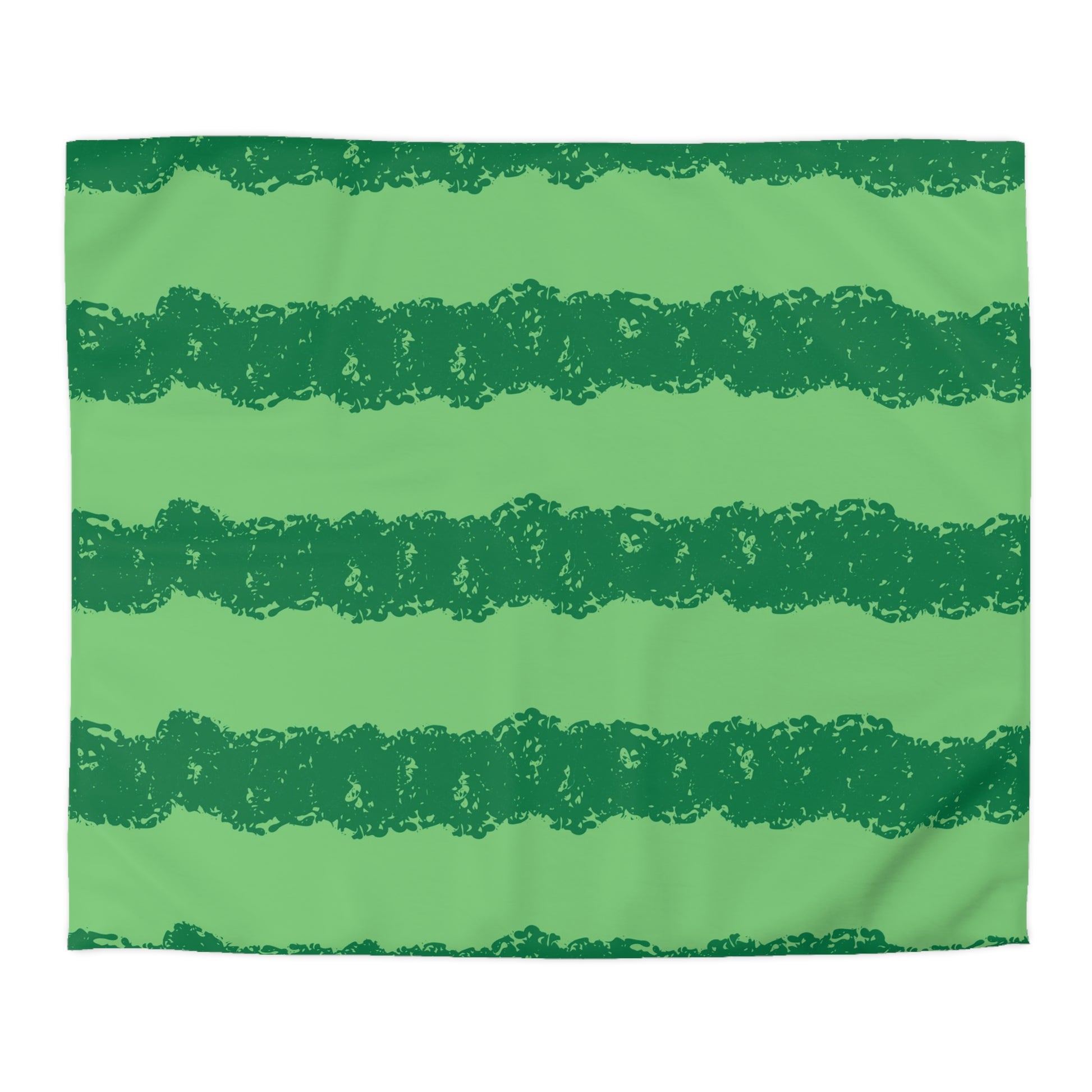 Watermelon Green Microfiber Duvet Cover, Artsulli - Art is Long, Life is Short, Home Decor, Size, King, Color, White, , , 15631812927529