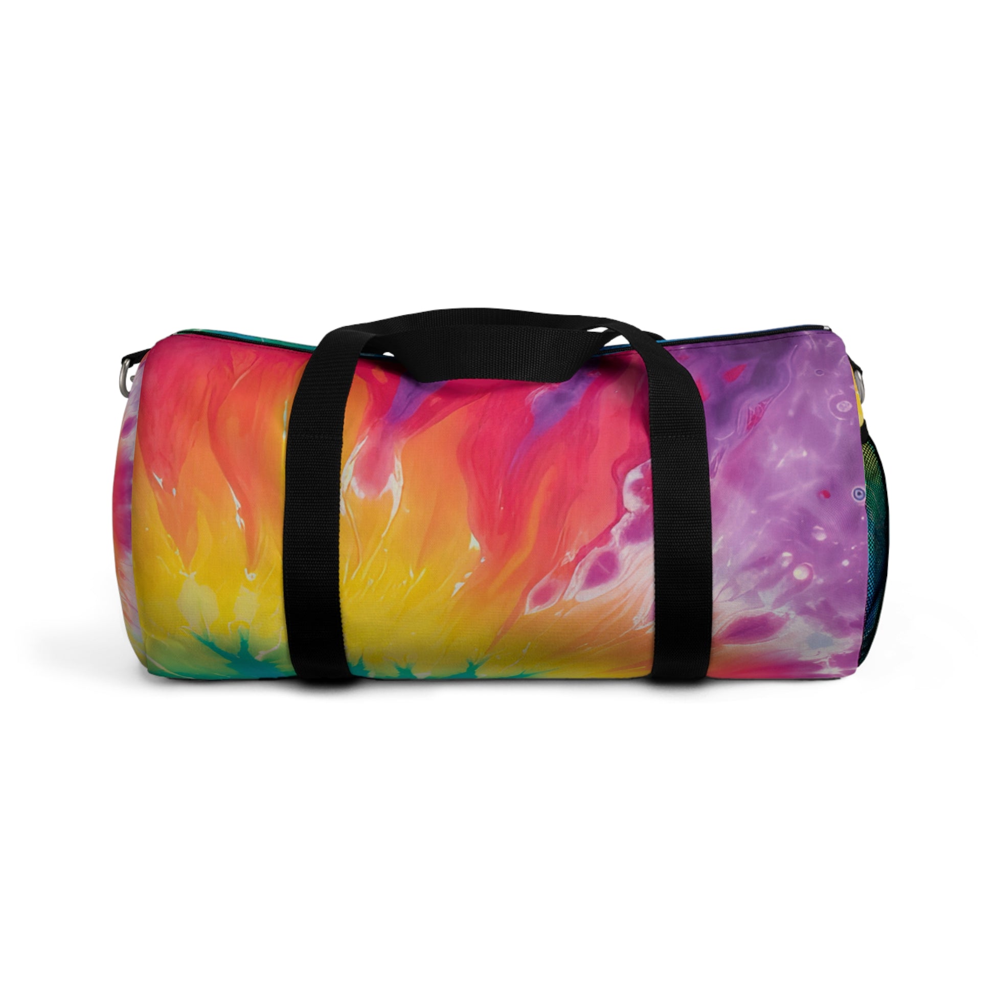 Tie Dye Duffel Bag, Artsulli - Art is Long, Life is Short, Bags, Size, Small, , , , , 18941504272961310998