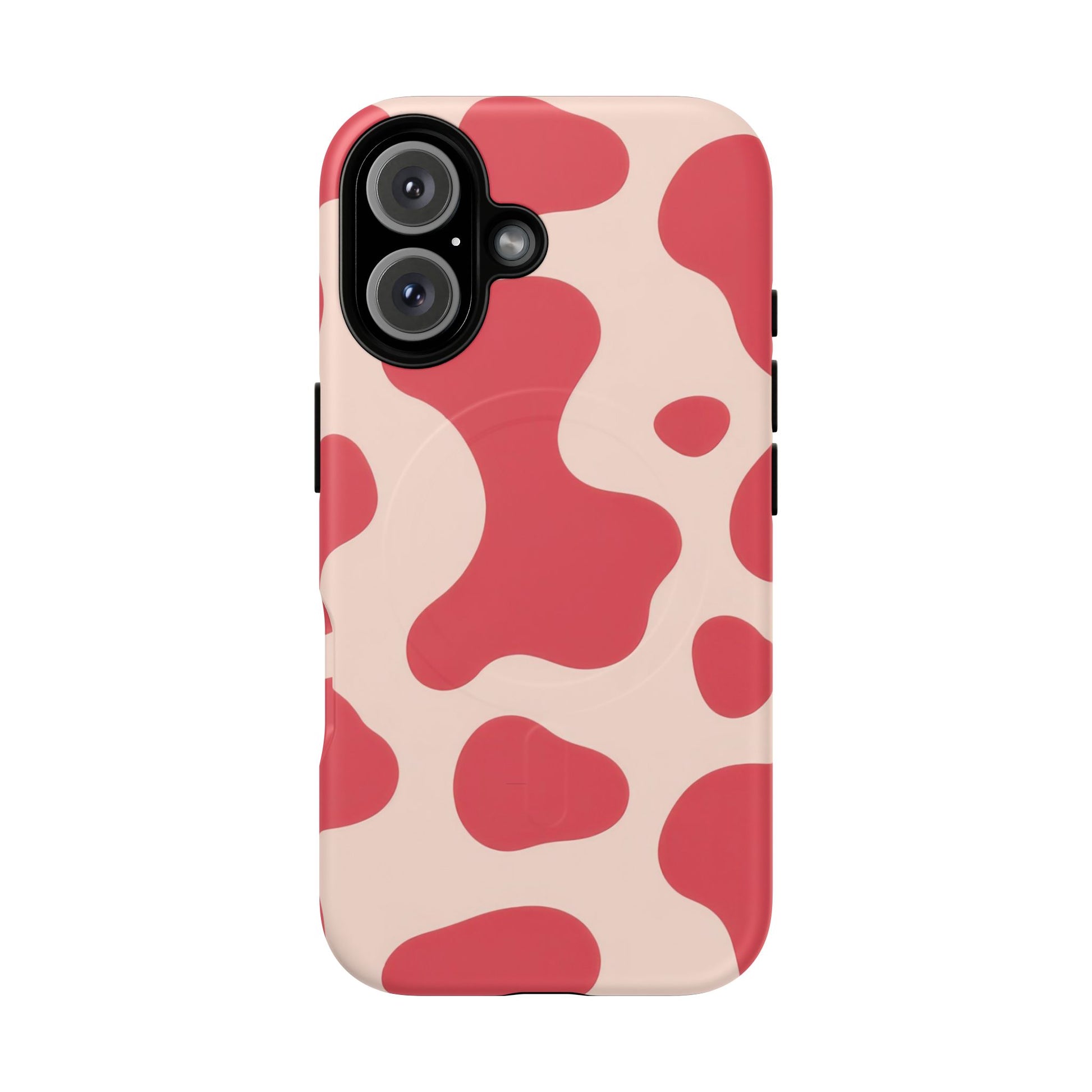 Red Jungle Cow Tough Magnetic Cases, Artsulli - Art is Long, Life is Short, Phone Case, Size, iPhone 16, Surface, Matte, , , 26877784294328663901